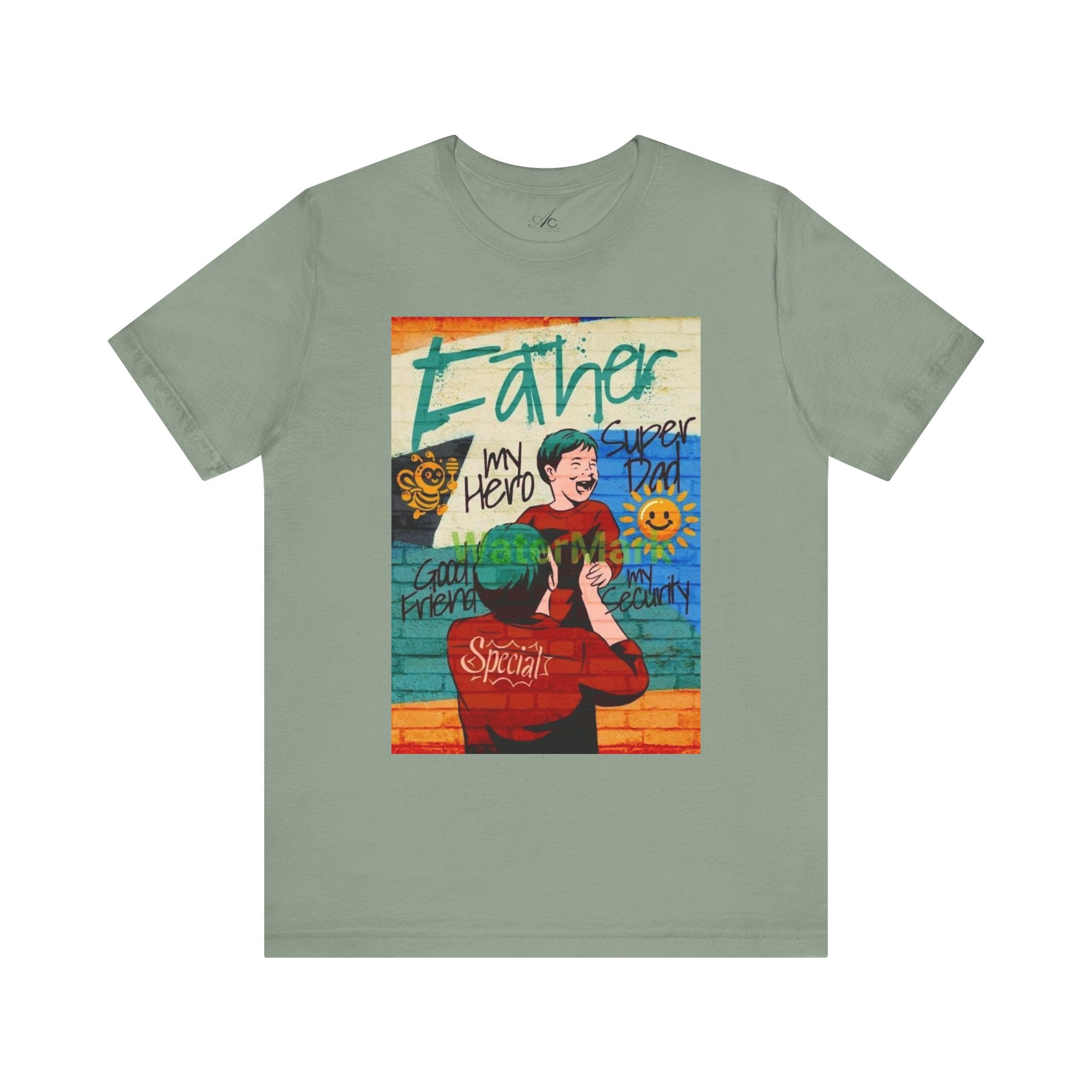 Fathers Day Hero Tee, Unisex TShirt, Gift for Dad, Super Dad Shirt, Fathers Day Present, Casual Style - Metamorphosis Creations
