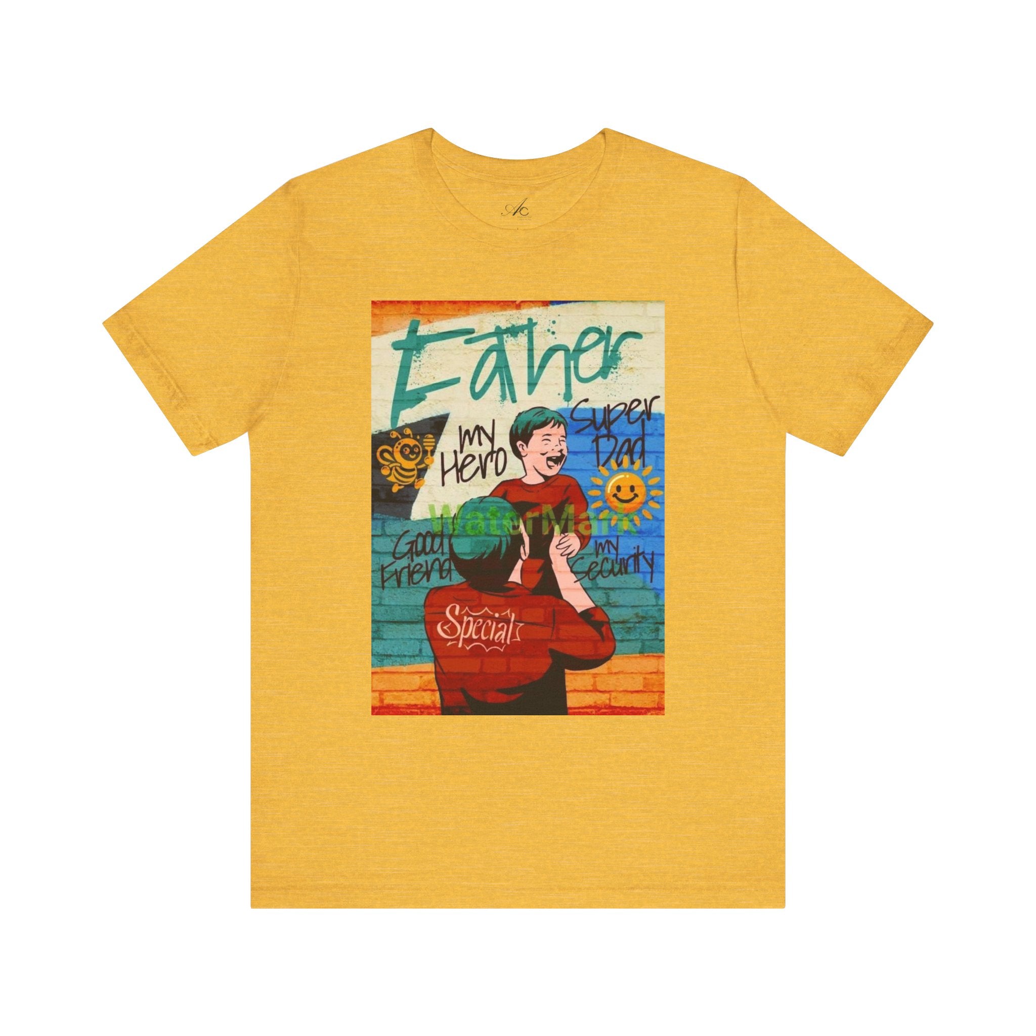 Fathers Day Hero Tee, Unisex TShirt, Gift for Dad, Super Dad Shirt, Fathers Day Present, Casual Style - Metamorphosis Creations