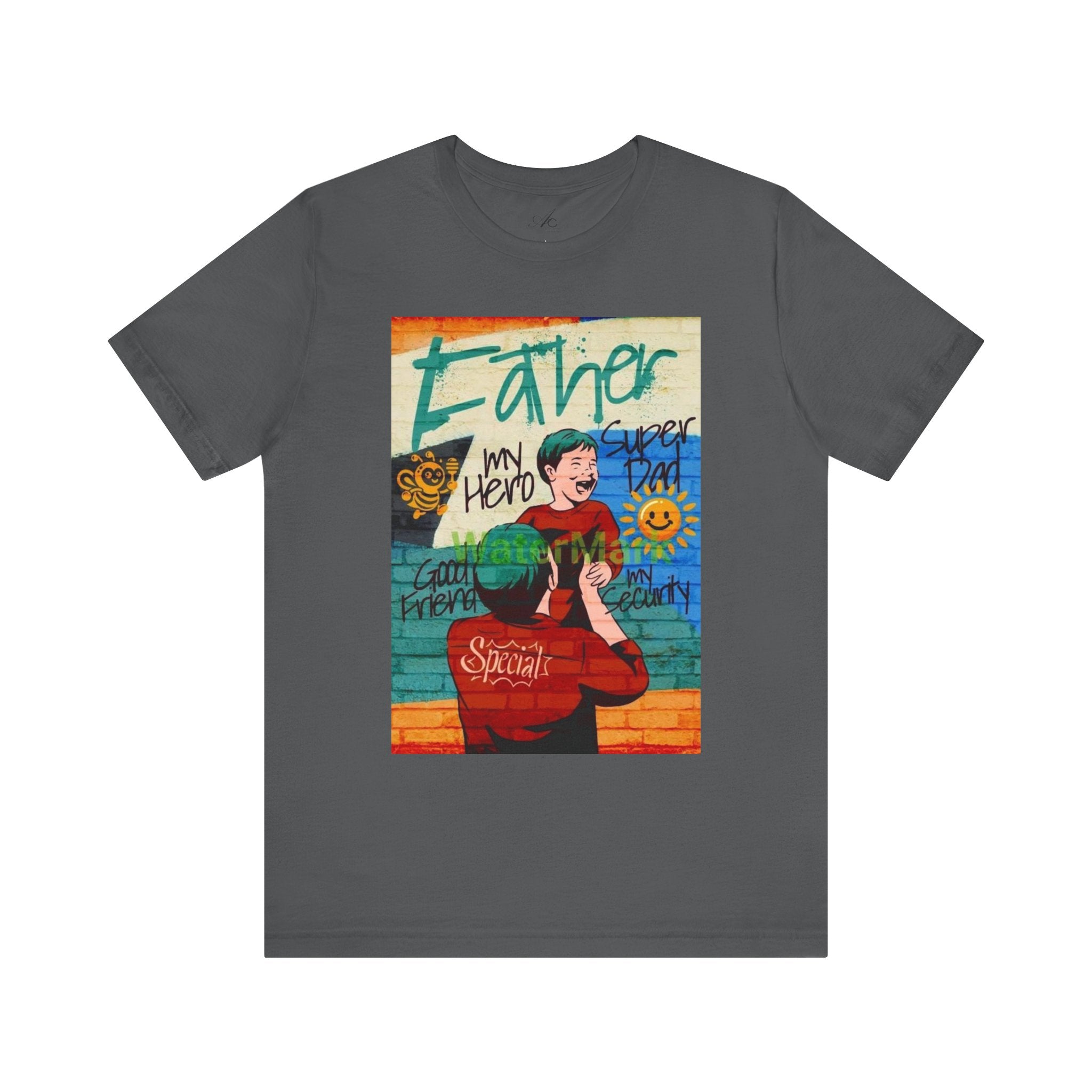 Fathers Day Hero Tee, Unisex TShirt, Gift for Dad, Super Dad Shirt, Fathers Day Present, Casual Style - Metamorphosis Creations