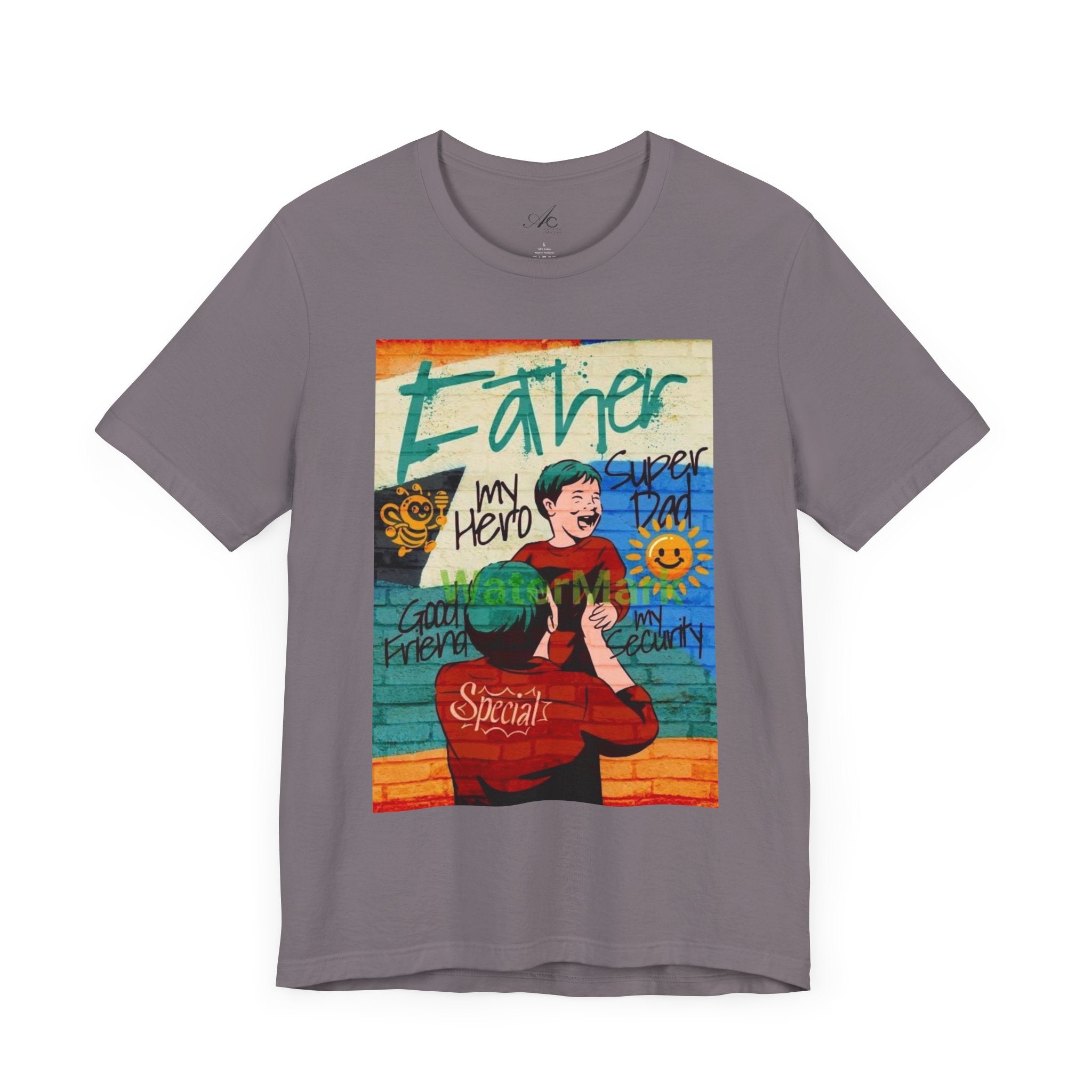 Fathers Day Hero Tee, Unisex TShirt, Gift for Dad, Super Dad Shirt, Fathers Day Present, Casual Style - Metamorphosis Creations