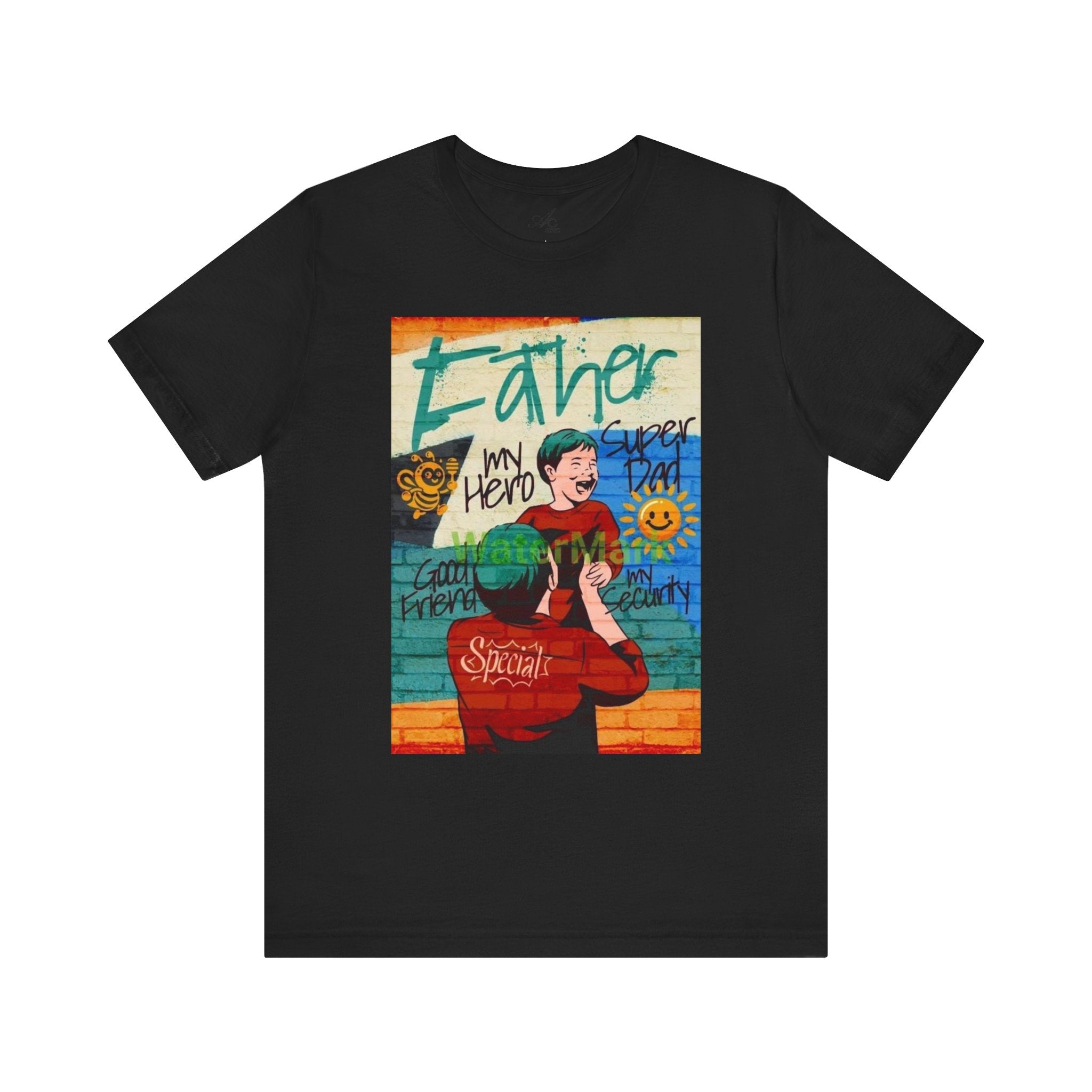 Fathers Day Hero Tee, Unisex TShirt, Gift for Dad, Super Dad Shirt, Fathers Day Present, Casual Style - Metamorphosis Creations
