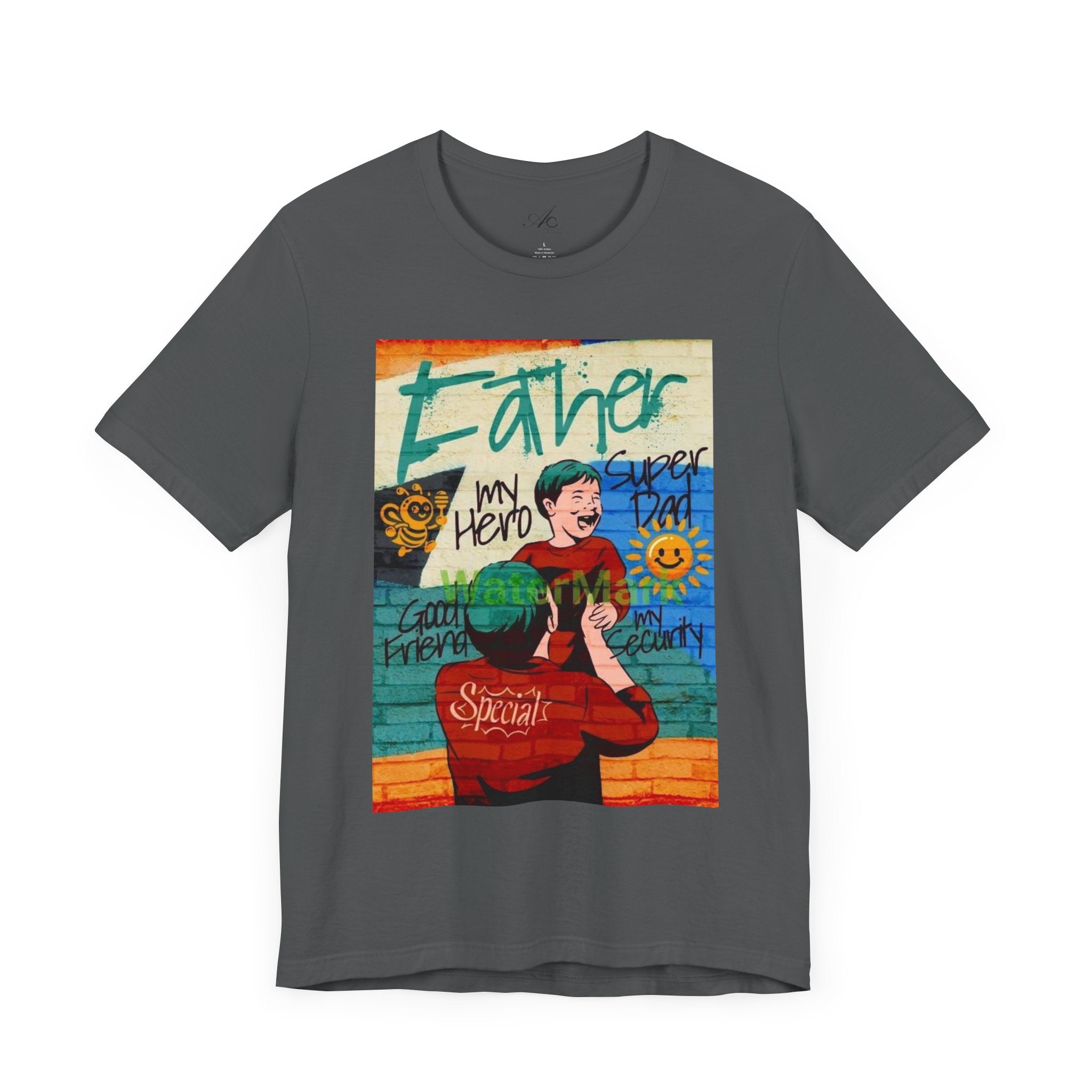 Fathers Day Hero Tee, Unisex TShirt, Gift for Dad, Super Dad Shirt, Fathers Day Present, Casual Style - Metamorphosis Creations