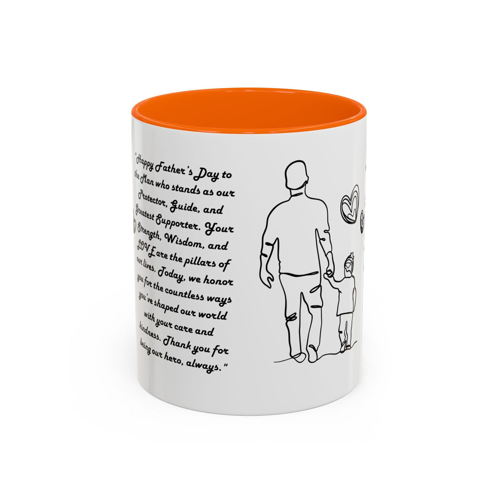 Fathers Day Mug Gift for Dad Funny Fathers Mug Accent Coffee Mug (11, 15oz) - Metamorphosis Creations