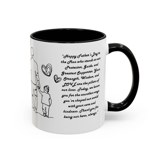 Fathers Day Mug Gift for Dad Funny Fathers Mug Accent Coffee Mug (11, 15oz) - Metamorphosis Creations