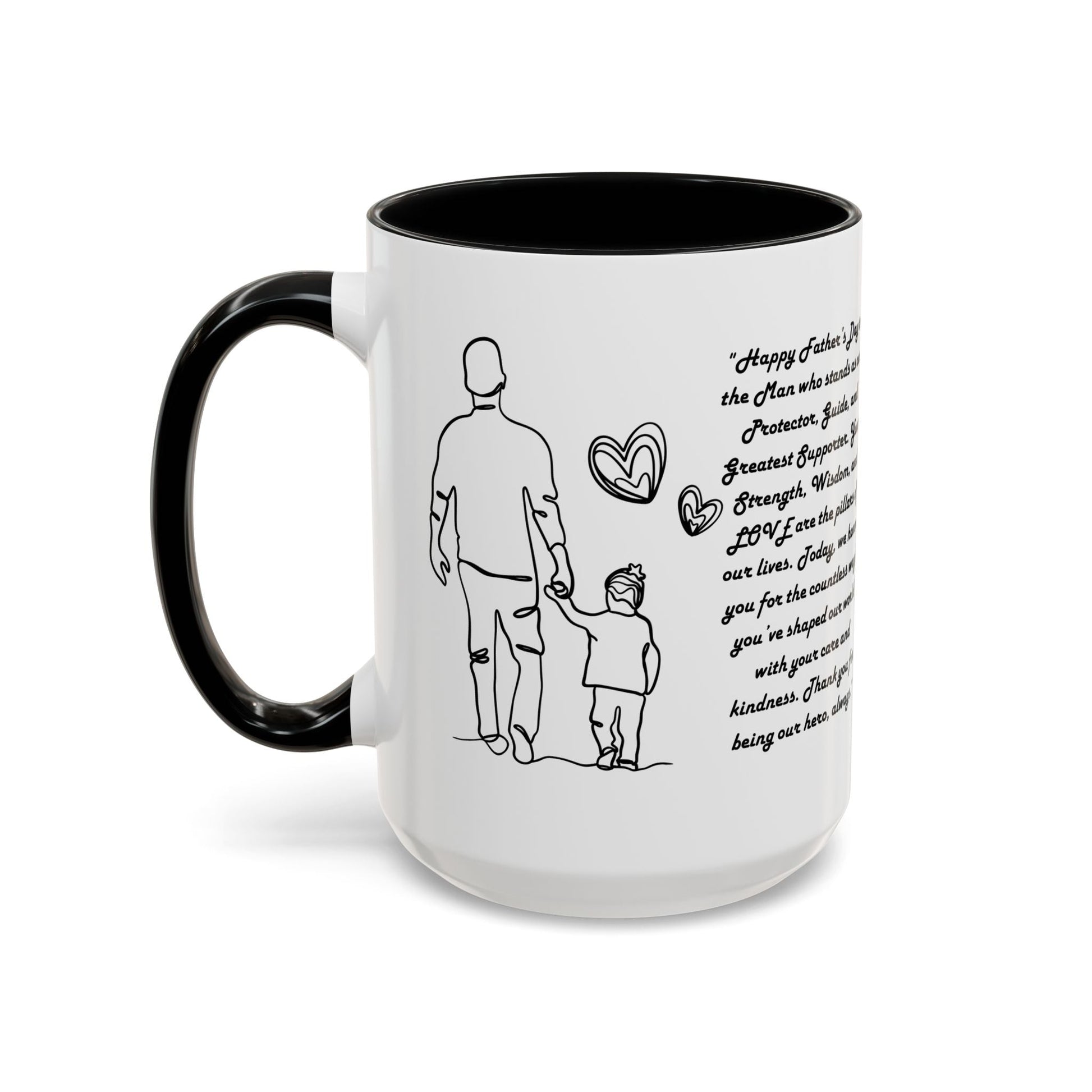 Fathers Day Mug Gift for Dad Funny Fathers Mug Accent Coffee Mug (11, 15oz) - Metamorphosis Creations