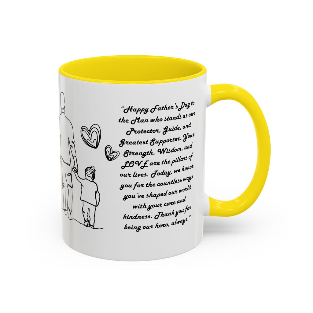 Fathers Day Mug Gift for Dad Funny Fathers Mug Accent Coffee Mug (11, 15oz) - Metamorphosis Creations