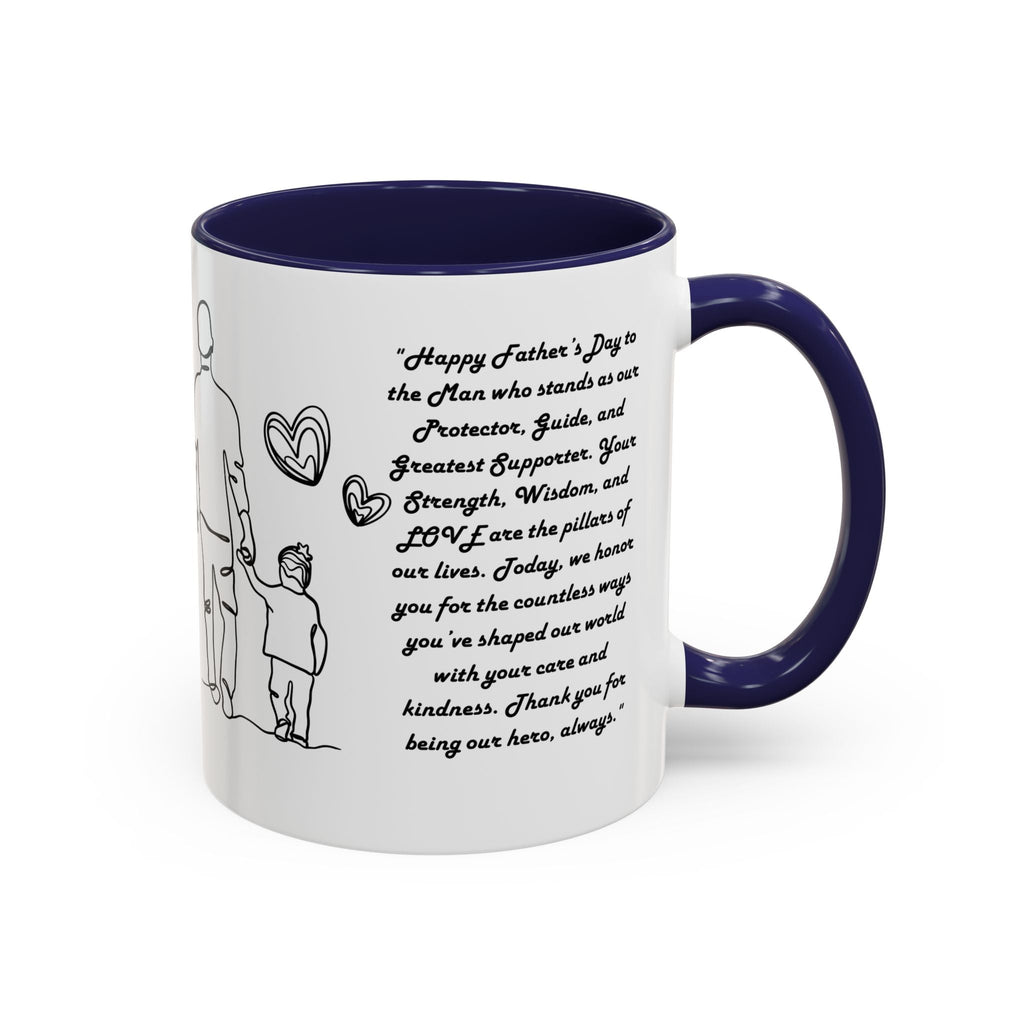 Fathers Day Mug Gift for Dad Funny Fathers Mug Accent Coffee Mug (11, 15oz) - Metamorphosis Creations