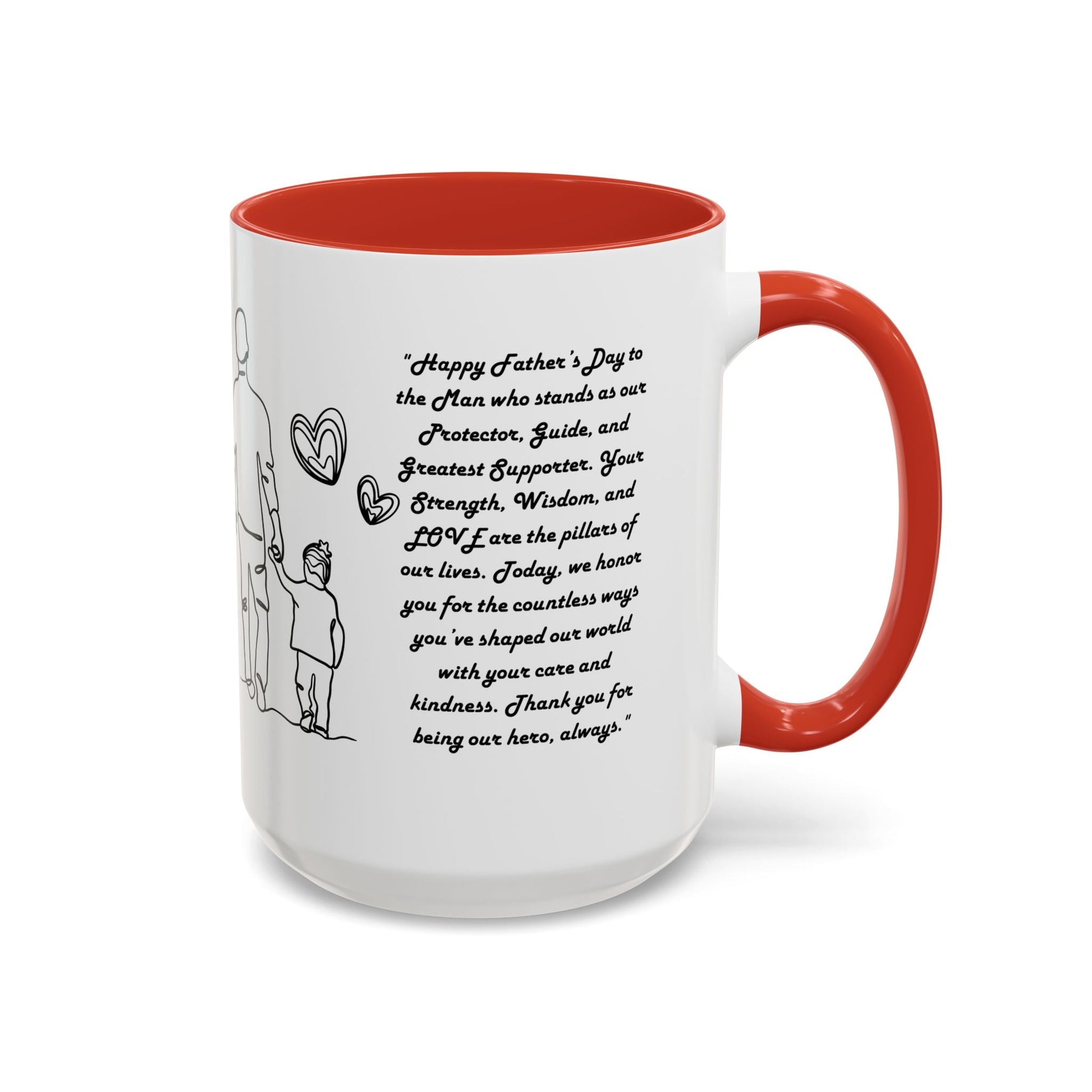 Fathers Day Mug Gift for Dad Funny Fathers Mug Accent Coffee Mug (11, 15oz) - Metamorphosis Creations