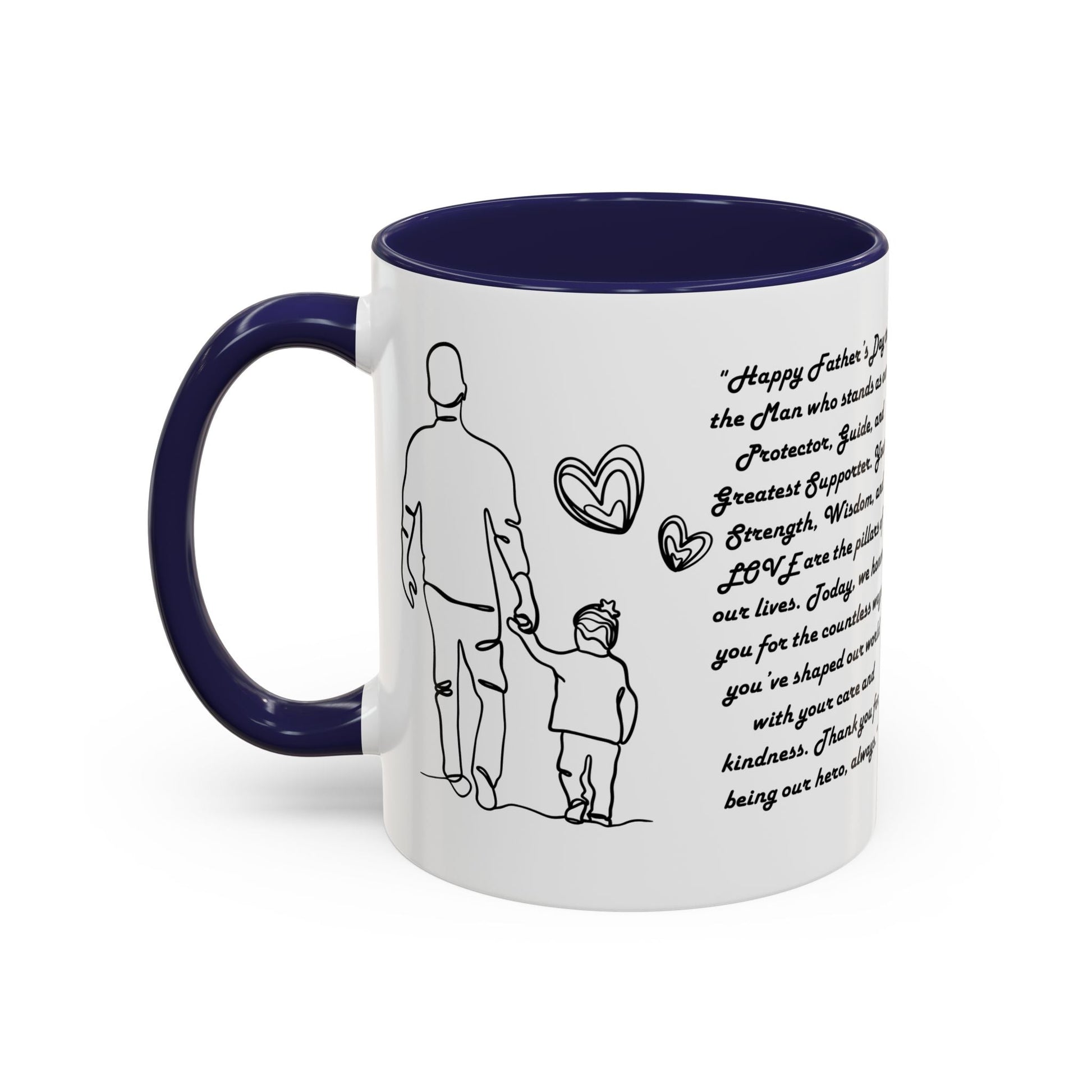 Fathers Day Mug Gift for Dad Funny Fathers Mug Accent Coffee Mug (11, 15oz) - Metamorphosis Creations