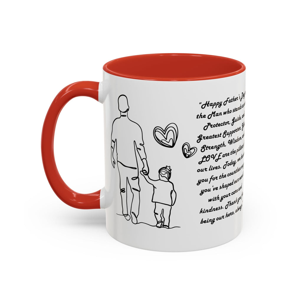 Fathers Day Mug Gift for Dad Funny Fathers Mug Accent Coffee Mug (11, 15oz) - Metamorphosis Creations