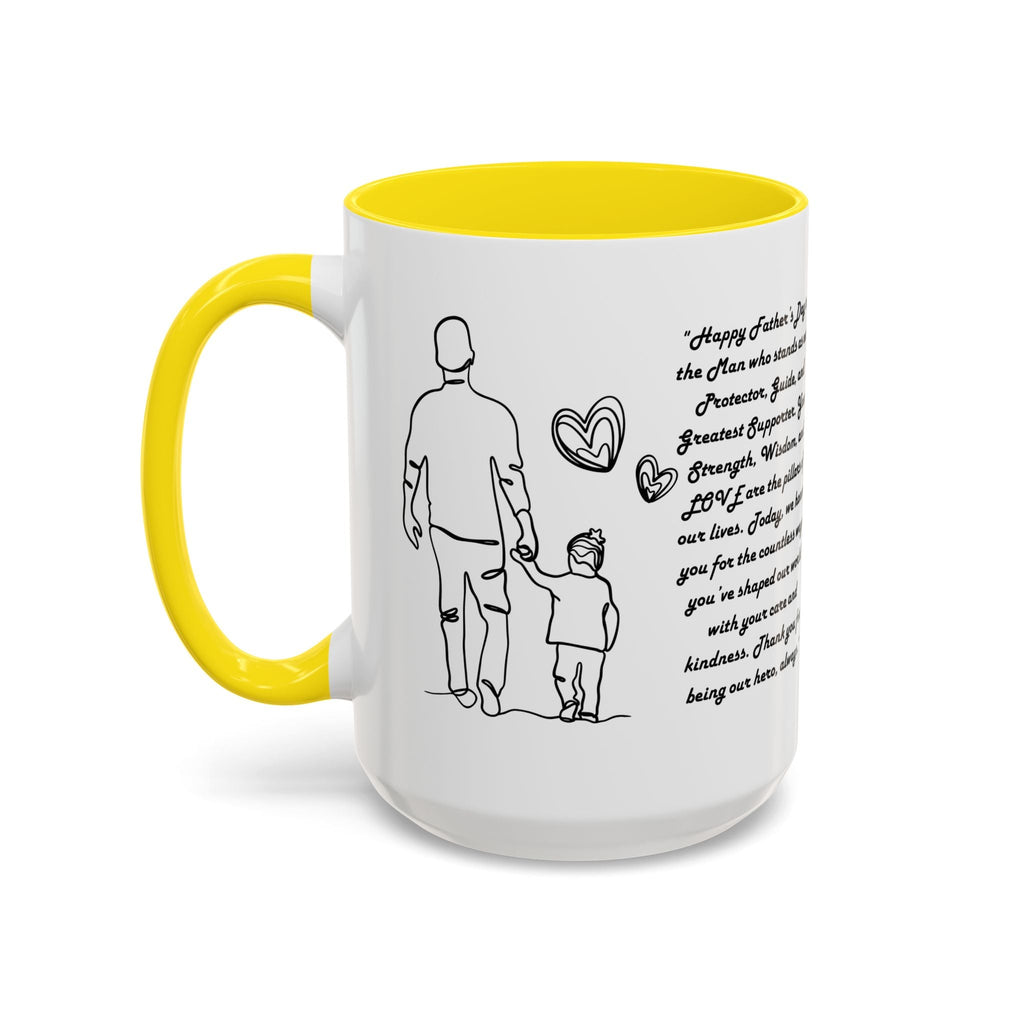 Fathers Day Mug Gift for Dad Funny Fathers Mug Accent Coffee Mug (11, 15oz) - Metamorphosis Creations