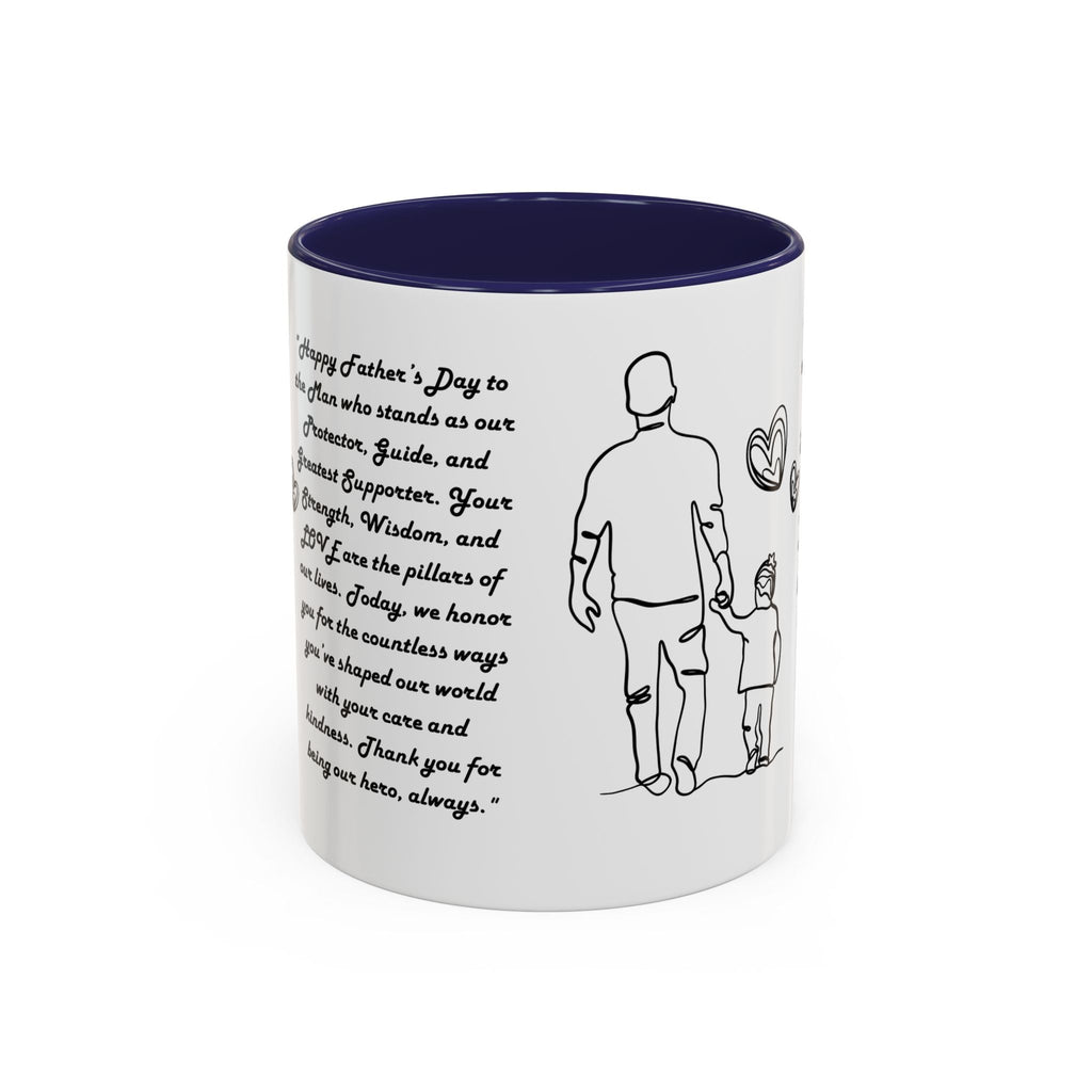 Fathers Day Mug Gift for Dad Funny Fathers Mug Accent Coffee Mug (11, 15oz) - Metamorphosis Creations