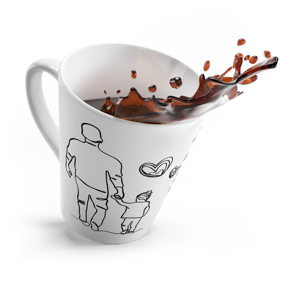 Fathers Day Mug Gift for Dad Funny Fathers Mug Latte Mug - Metamorphosis Creations