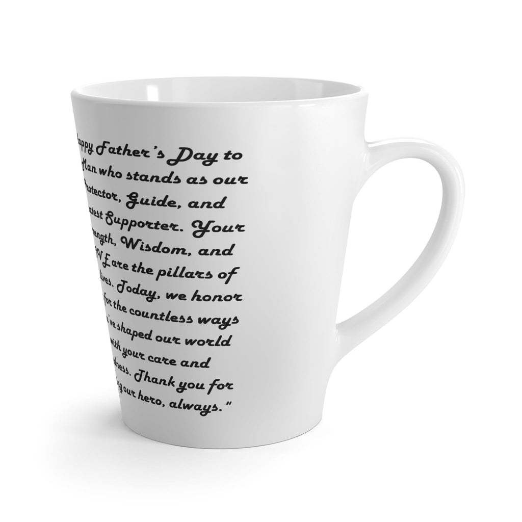 Fathers Day Mug Gift for Dad Funny Fathers Mug Latte Mug - Metamorphosis Creations