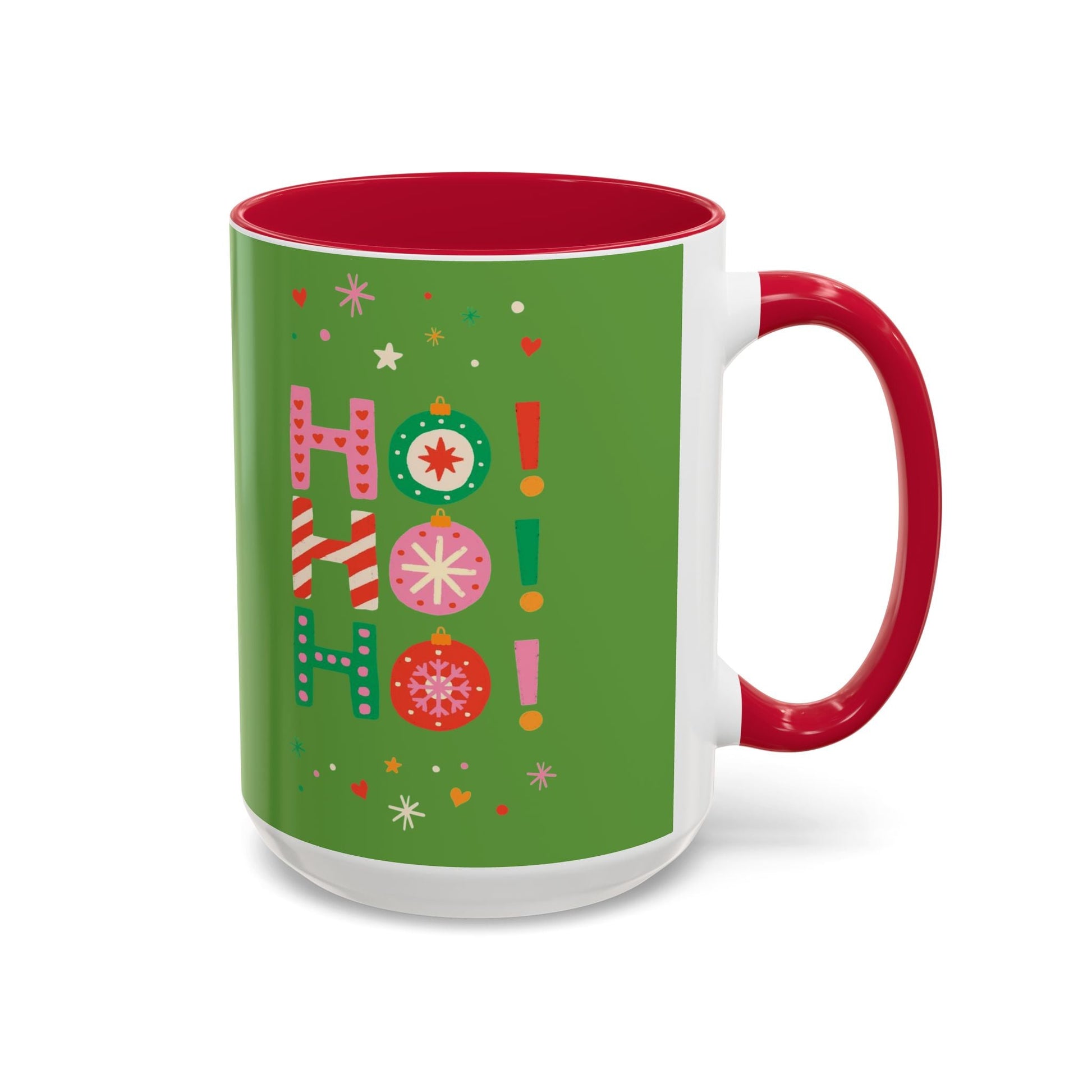 Festive Holiday Mug - Perfect for Christmas, Gift for Coffee Lovers & Cheerful Decor, Ho Ho Ho Design, 11oz & 15oz - Metamorphosis Creations