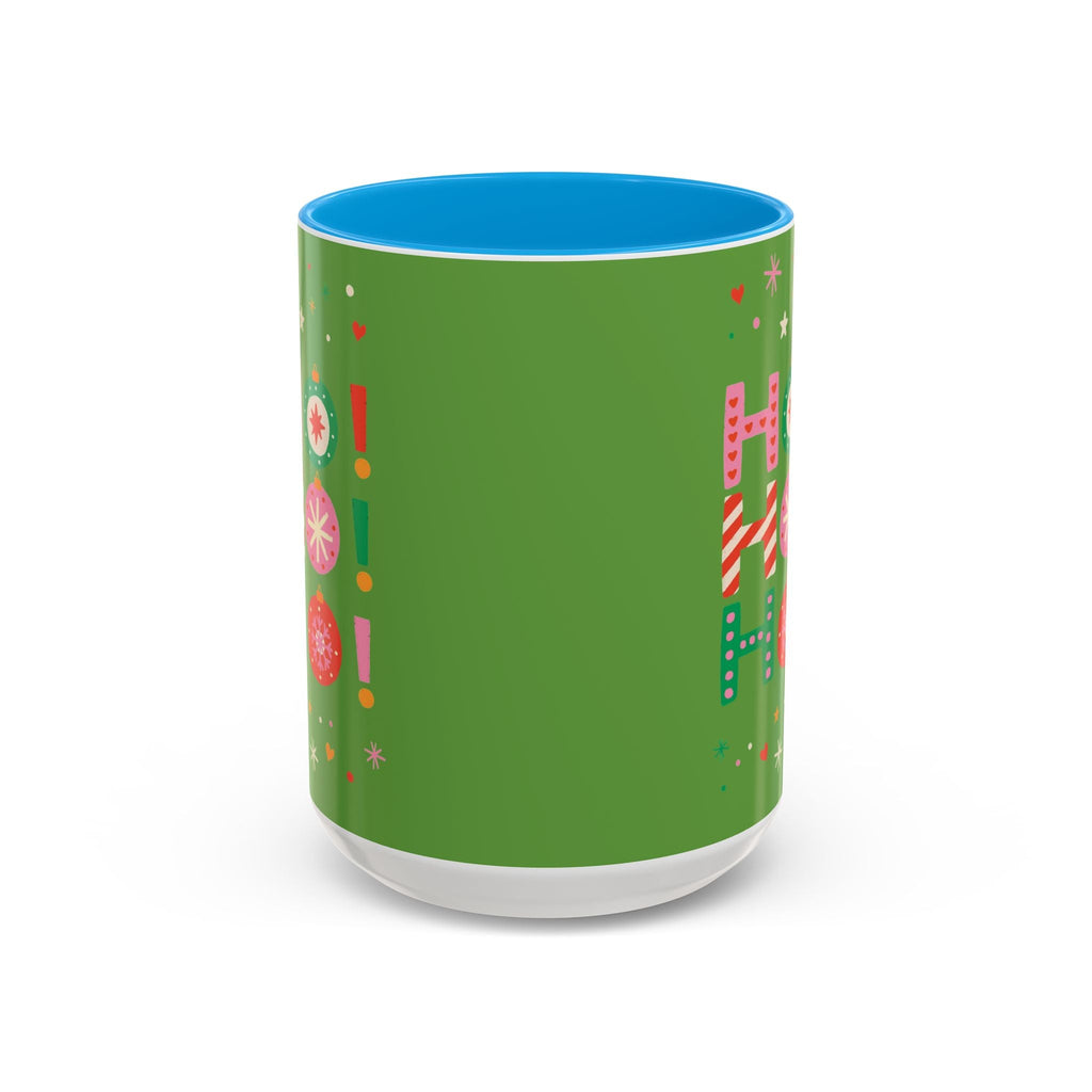 Festive Holiday Mug - Perfect for Christmas, Gift for Coffee Lovers & Cheerful Decor, Ho Ho Ho Design, 11oz & 15oz - Metamorphosis Creations
