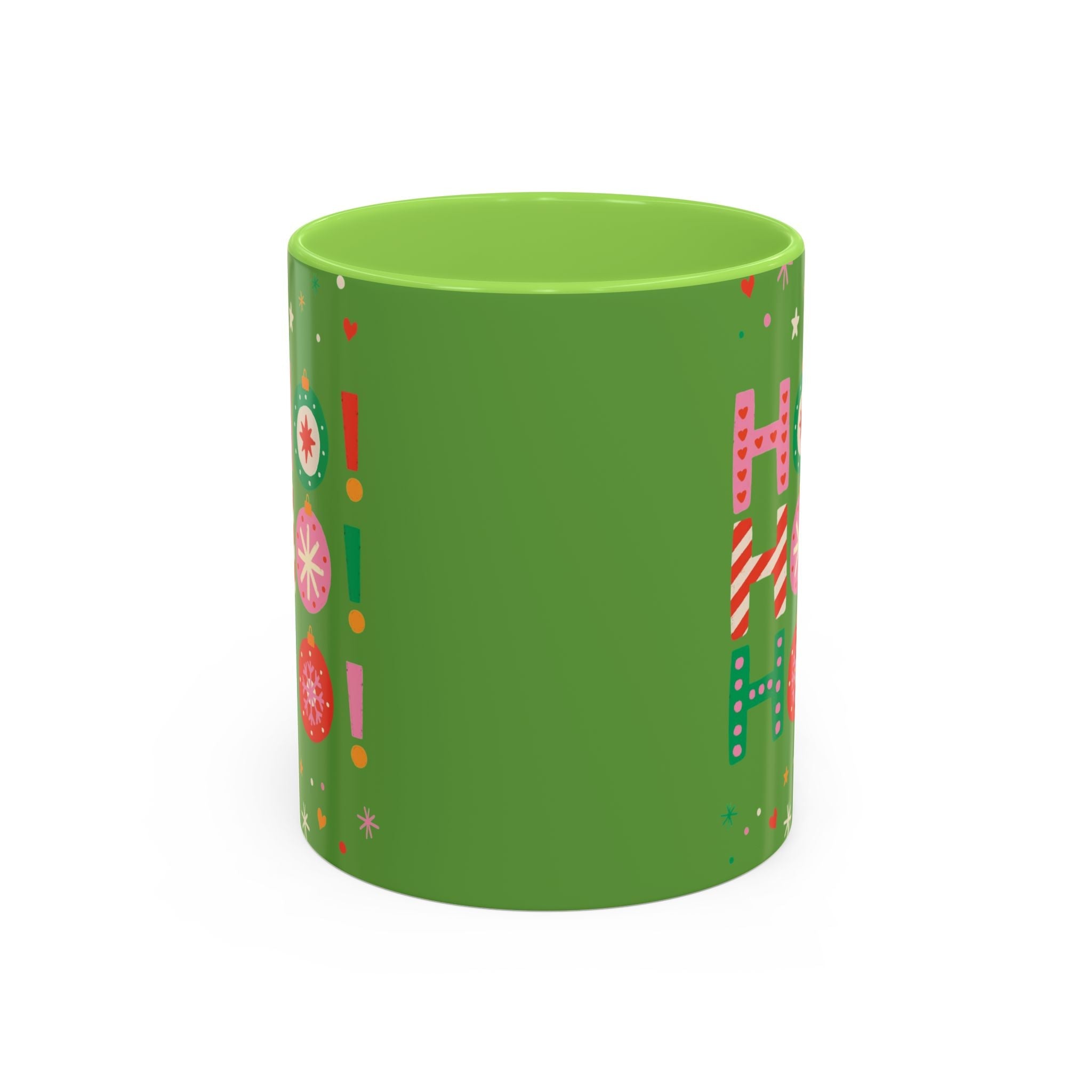 Festive Holiday Mug - Perfect for Christmas, Gift for Coffee Lovers & Cheerful Decor, Ho Ho Ho Design, 11oz & 15oz - Metamorphosis Creations