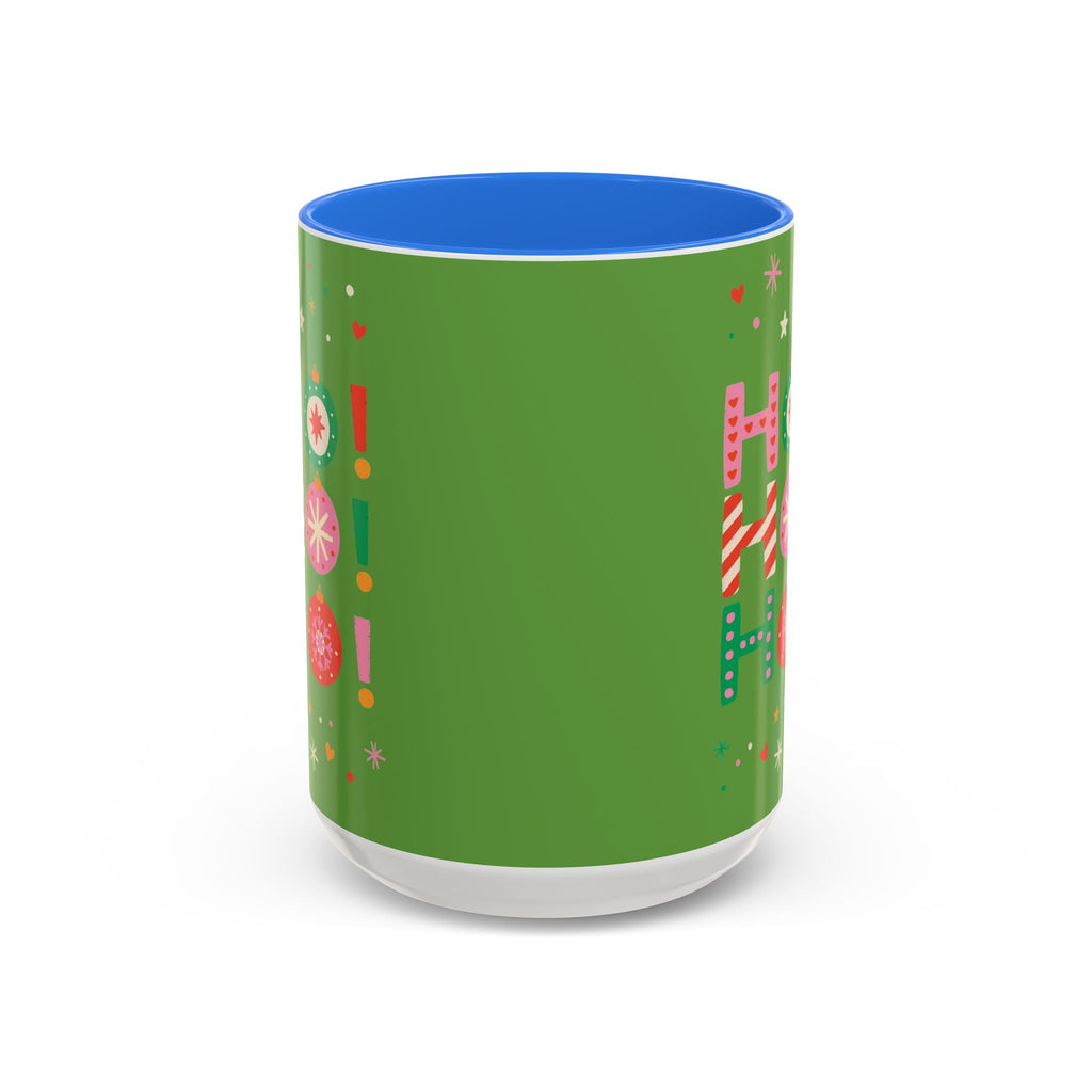 Festive Holiday Mug - Perfect for Christmas, Gift for Coffee Lovers & Cheerful Decor, Ho Ho Ho Design, 11oz & 15oz - Metamorphosis Creations