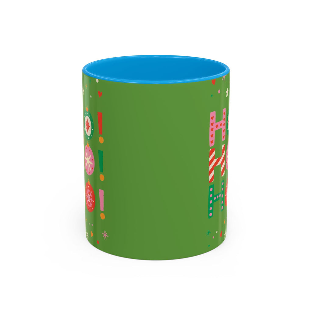 Festive Holiday Mug - Perfect for Christmas, Gift for Coffee Lovers & Cheerful Decor, Ho Ho Ho Design, 11oz & 15oz - Metamorphosis Creations