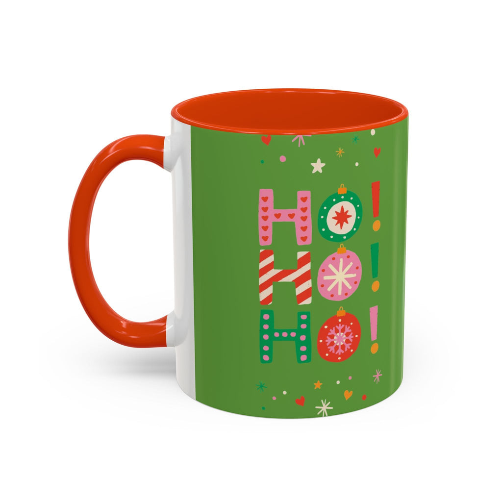 Festive Holiday Mug - Perfect for Christmas, Gift for Coffee Lovers & Cheerful Decor, Ho Ho Ho Design, 11oz & 15oz - Metamorphosis Creations
