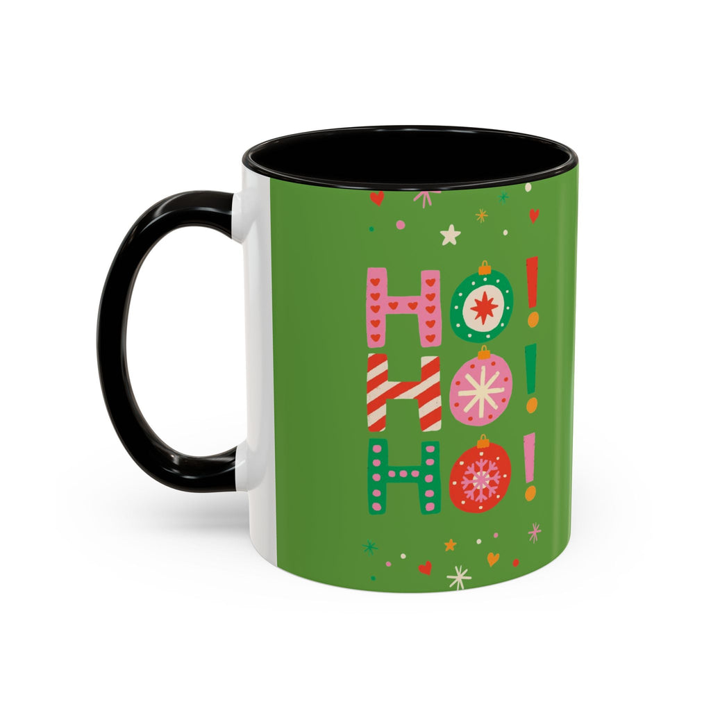 Festive Holiday Mug - Perfect for Christmas, Gift for Coffee Lovers & Cheerful Decor, Ho Ho Ho Design, 11oz & 15oz - Metamorphosis Creations