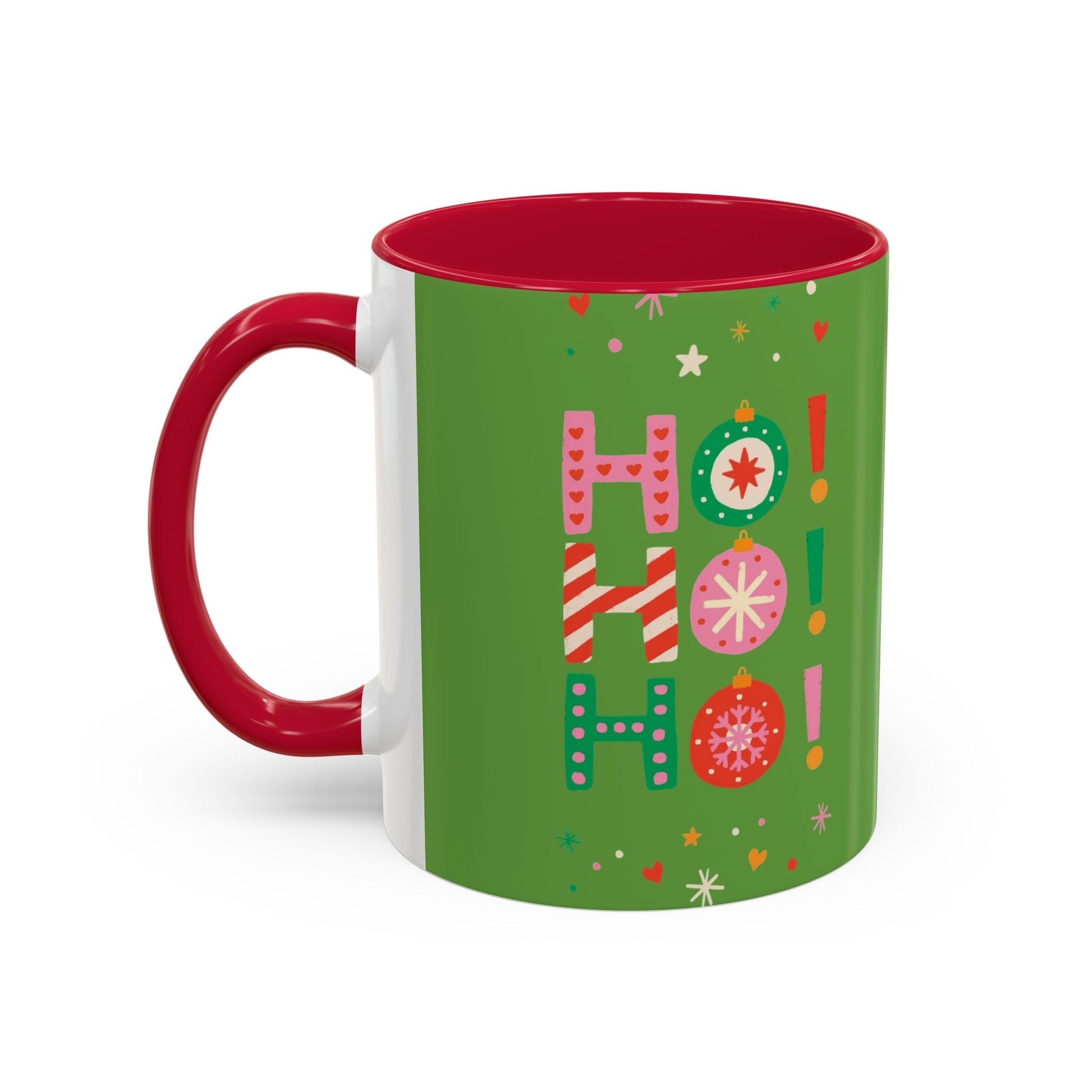 Festive Holiday Mug - Perfect for Christmas, Gift for Coffee Lovers & Cheerful Decor, Ho Ho Ho Design, 11oz & 15oz - Metamorphosis Creations