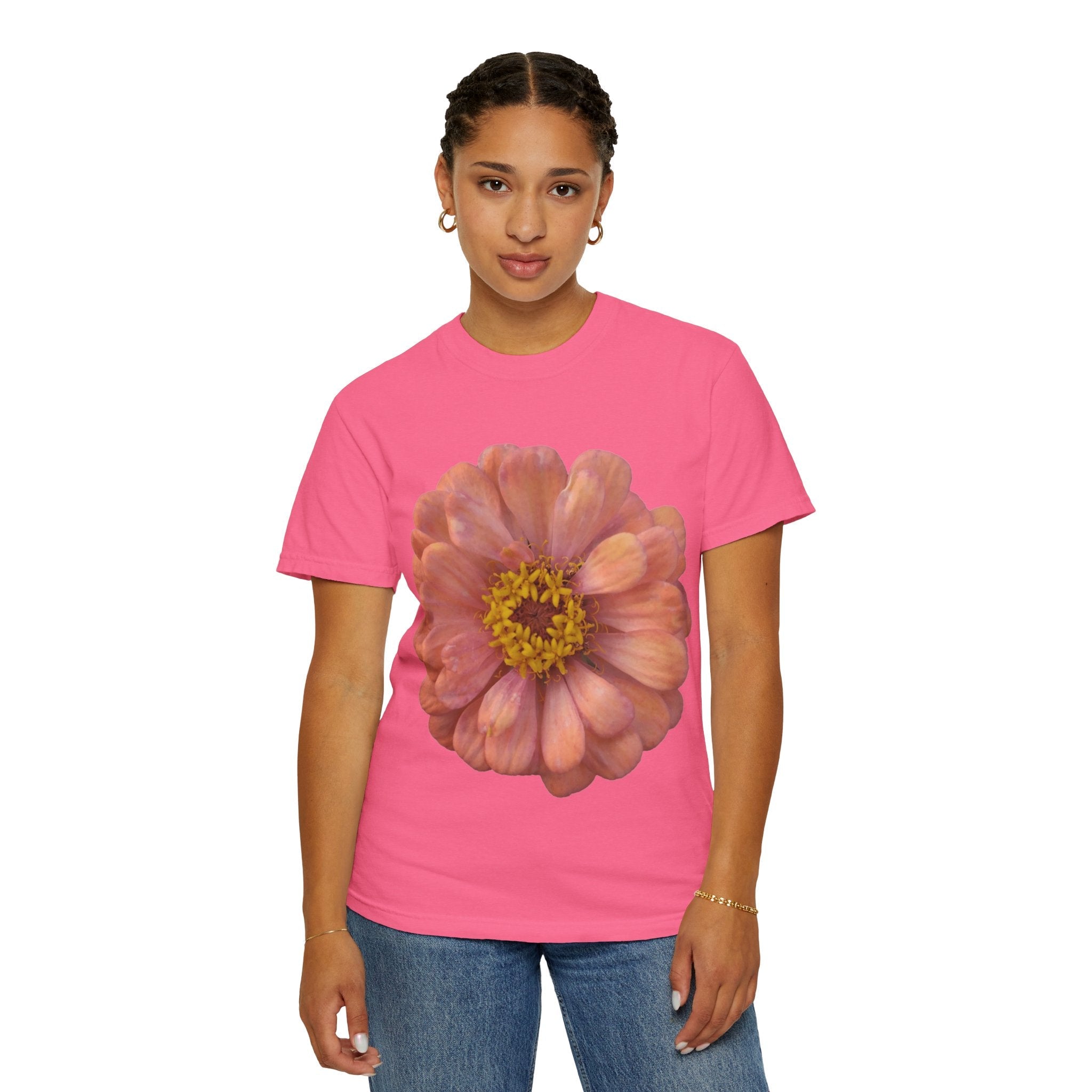 Floral Unisex T-Shirt, Casual Floral Tee, Gift for Flower Lovers, Spring Wardrobe Essential, Unique Graphic Tee, Summer Fashion - Metamorphosis Creations