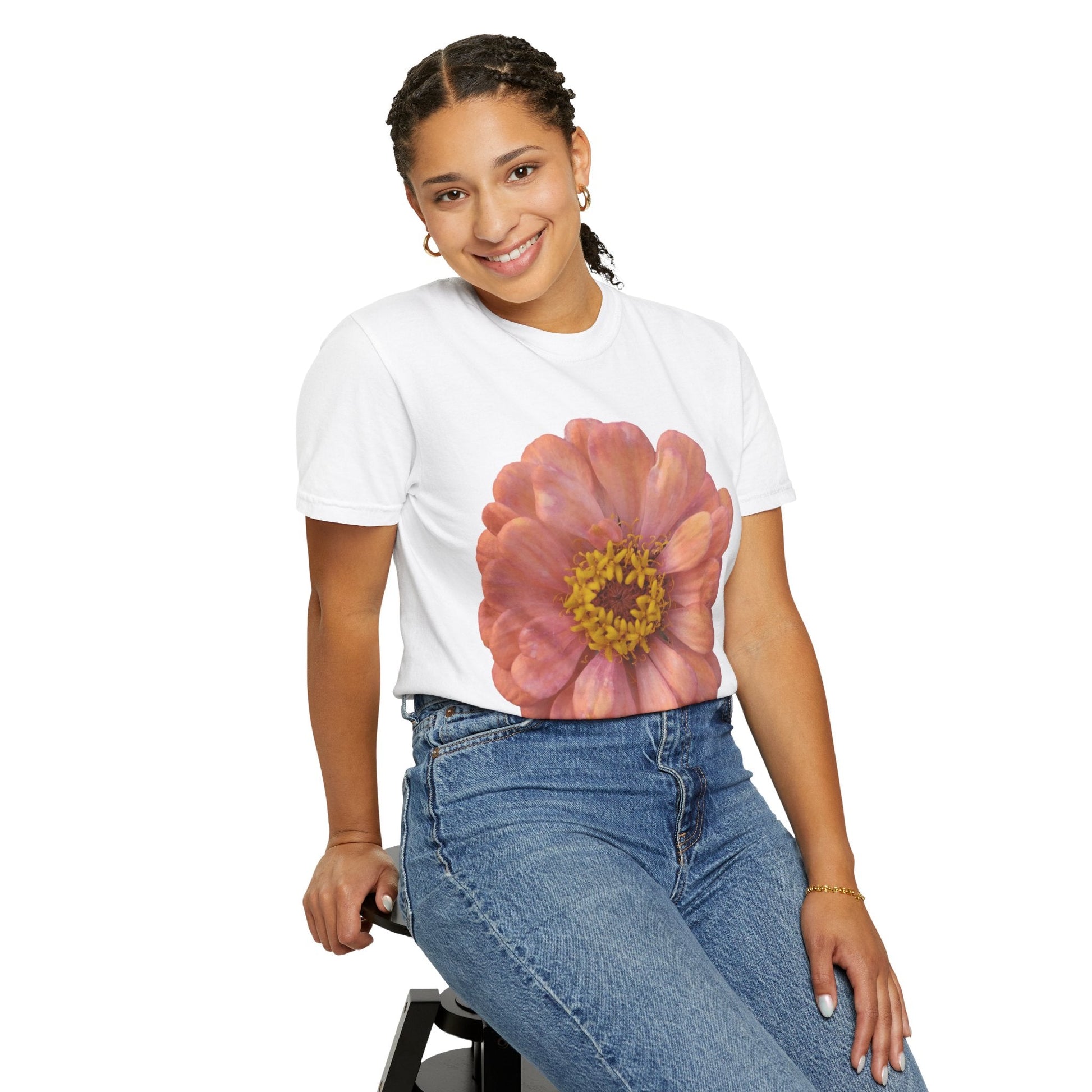 Floral Unisex T-Shirt, Casual Floral Tee, Gift for Flower Lovers, Spring Wardrobe Essential, Unique Graphic Tee, Summer Fashion - Metamorphosis Creations