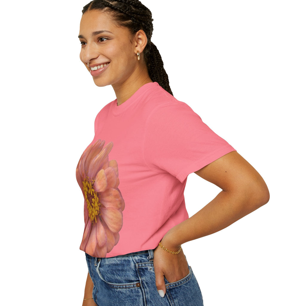 Floral Unisex T-Shirt, Casual Floral Tee, Gift for Flower Lovers, Spring Wardrobe Essential, Unique Graphic Tee, Summer Fashion - Metamorphosis Creations