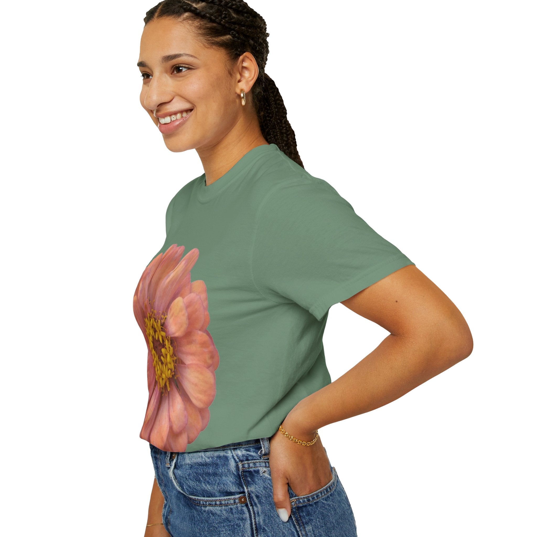 Floral Unisex T-Shirt, Casual Floral Tee, Gift for Flower Lovers, Spring Wardrobe Essential, Unique Graphic Tee, Summer Fashion - Metamorphosis Creations