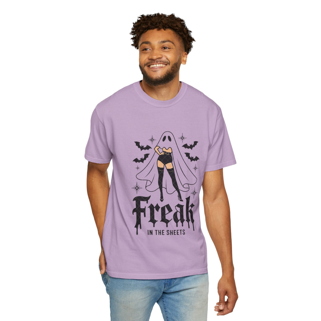 Freaky Halloween Unisex T-Shirt | Spooky Vibes, Ghost Design, Fall Fashion, Halloween Party, Gift for Her - Metamorphosis Creations