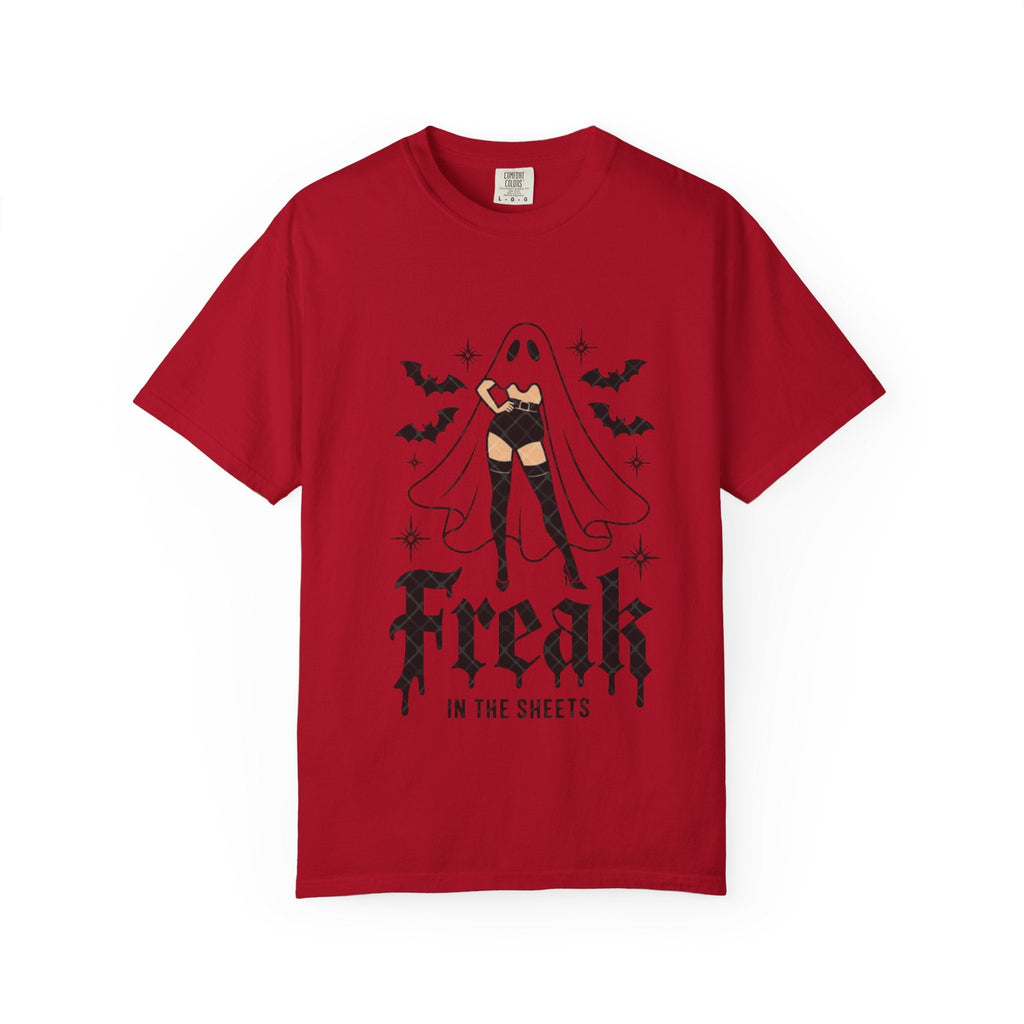 Freaky Halloween Unisex T-Shirt | Spooky Vibes, Ghost Design, Fall Fashion, Halloween Party, Gift for Her - Metamorphosis Creations