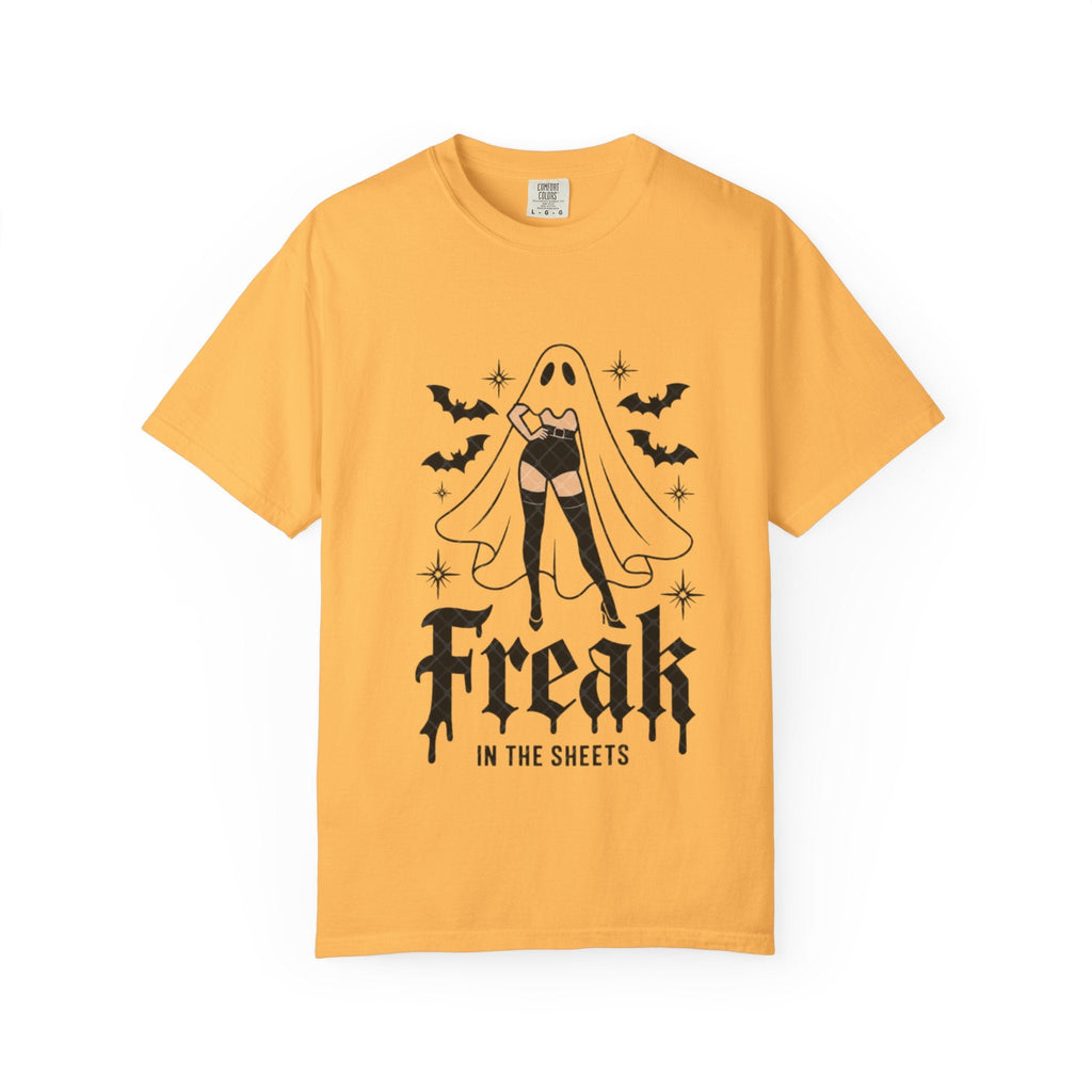 Freaky Halloween Unisex T-Shirt | Spooky Vibes, Ghost Design, Fall Fashion, Halloween Party, Gift for Her - Metamorphosis Creations