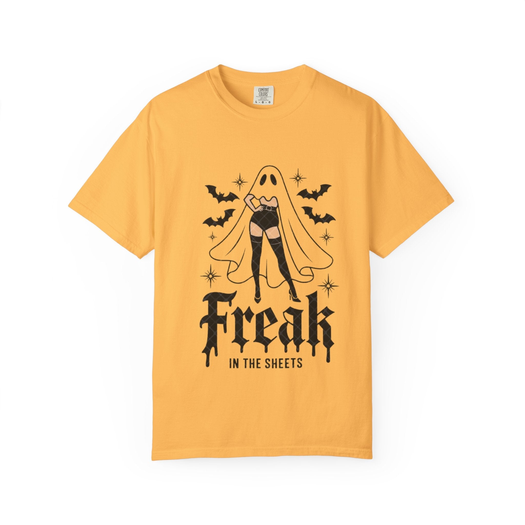 Freaky Halloween Unisex T-Shirt | Spooky Vibes, Ghost Design, Fall Fashion, Halloween Party, Gift for Her - Metamorphosis Creations