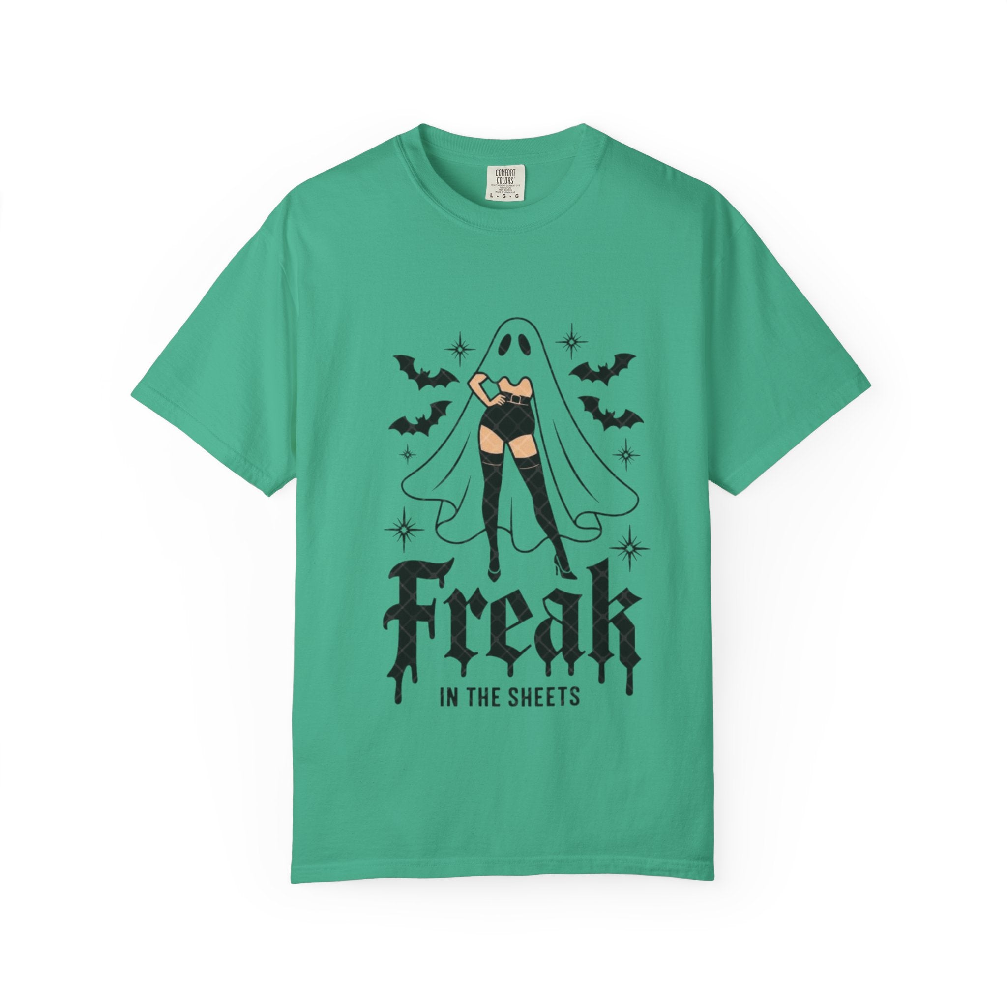 Freaky Halloween Unisex T-Shirt | Spooky Vibes, Ghost Design, Fall Fashion, Halloween Party, Gift for Her - Metamorphosis Creations
