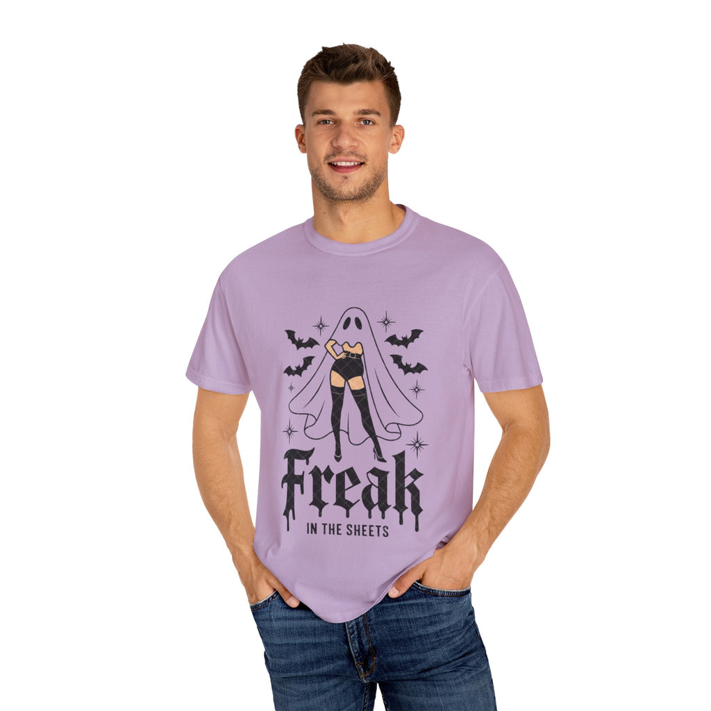 Freaky Halloween Unisex T-Shirt | Spooky Vibes, Ghost Design, Fall Fashion, Halloween Party, Gift for Her - Metamorphosis Creations