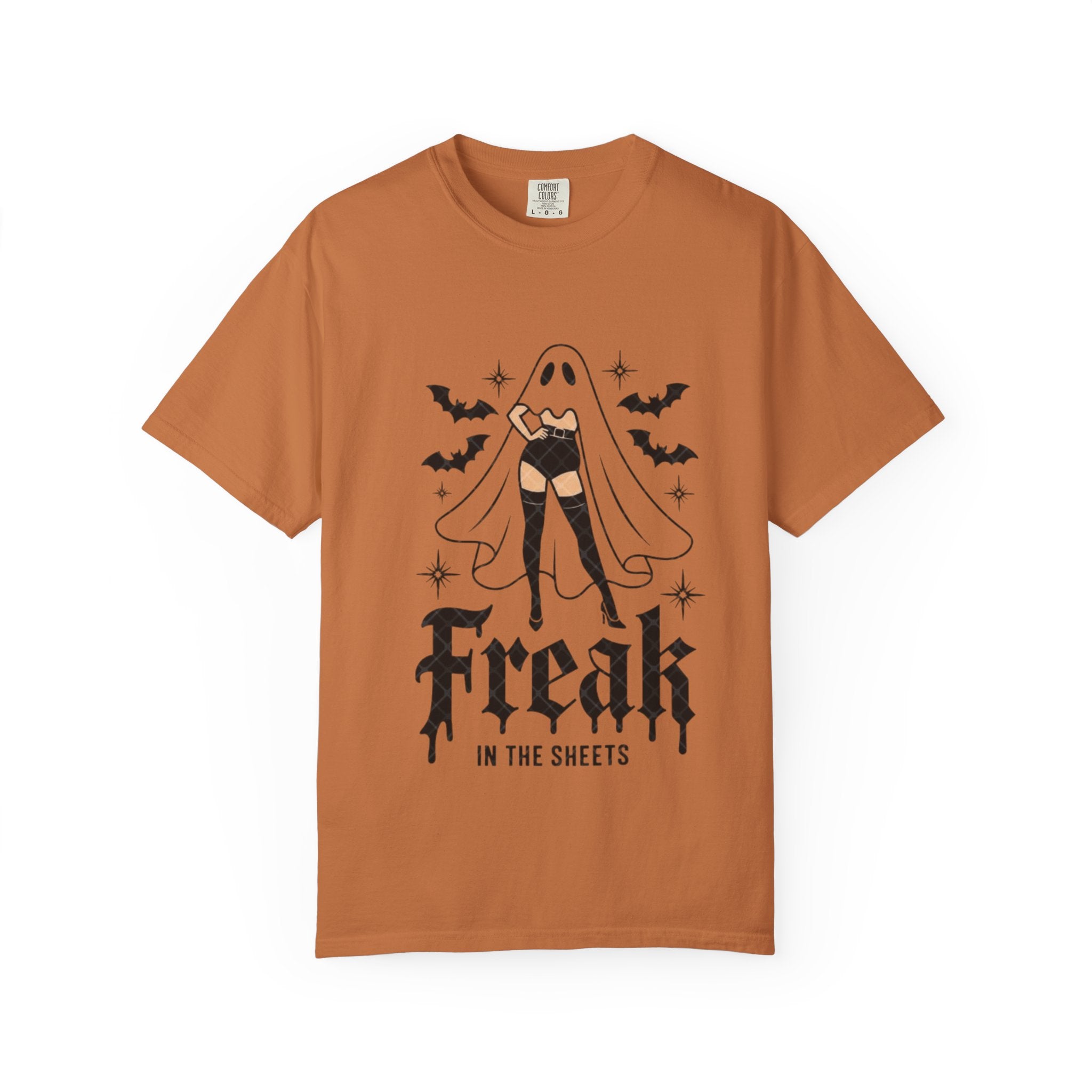 Freaky Halloween Unisex T-Shirt | Spooky Vibes, Ghost Design, Fall Fashion, Halloween Party, Gift for Her - Metamorphosis Creations