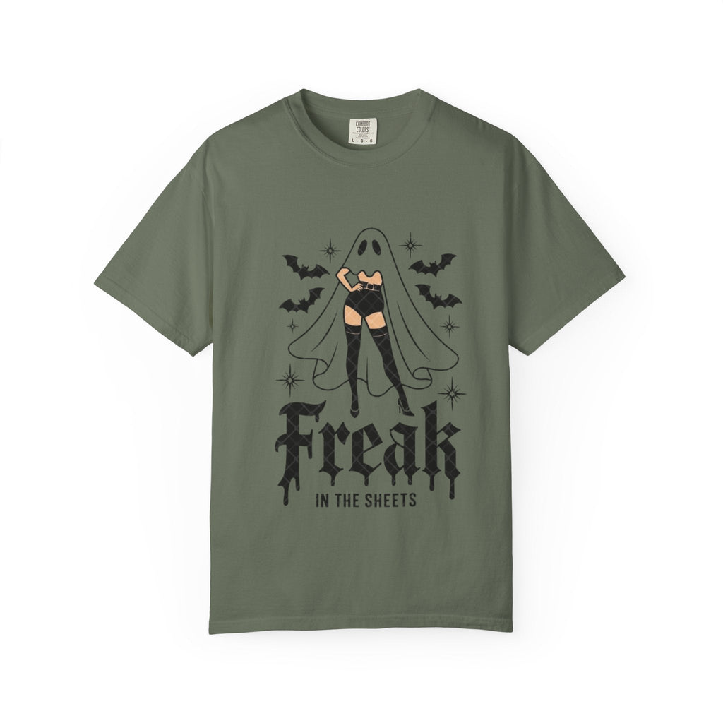 Freaky Halloween Unisex T-Shirt | Spooky Vibes, Ghost Design, Fall Fashion, Halloween Party, Gift for Her - Metamorphosis Creations