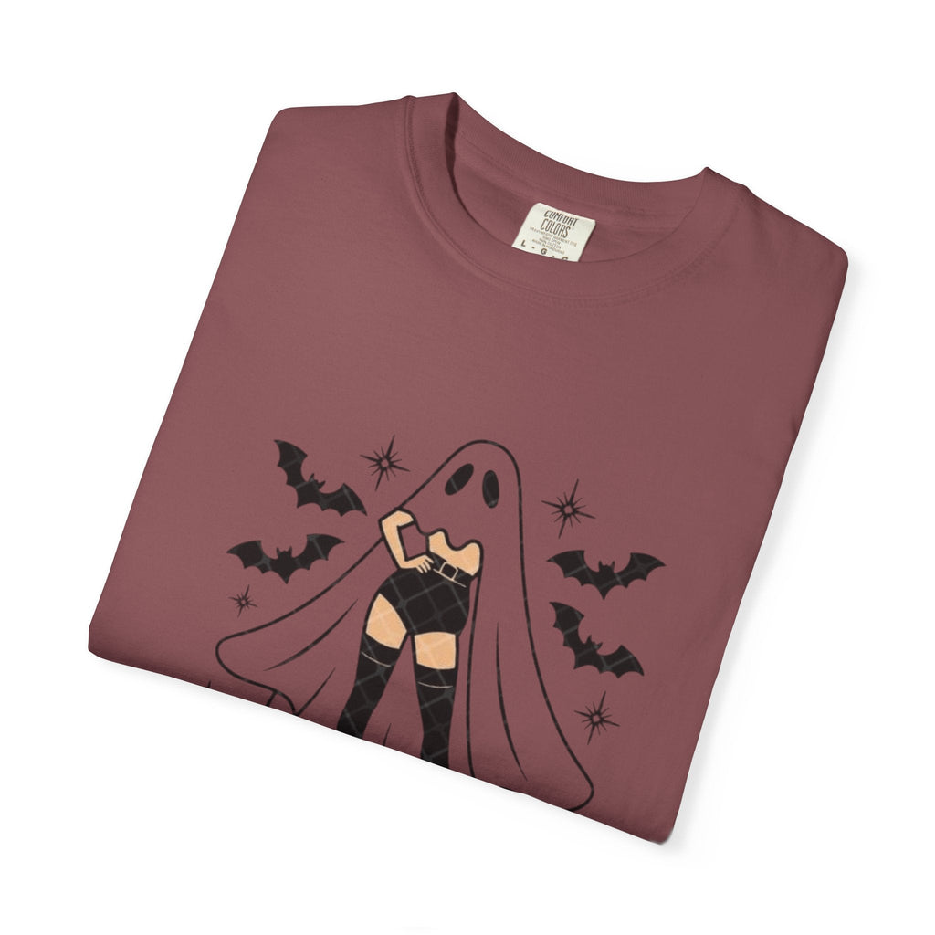 Freaky Halloween Unisex T-Shirt | Spooky Vibes, Ghost Design, Fall Fashion, Halloween Party, Gift for Her - Metamorphosis Creations