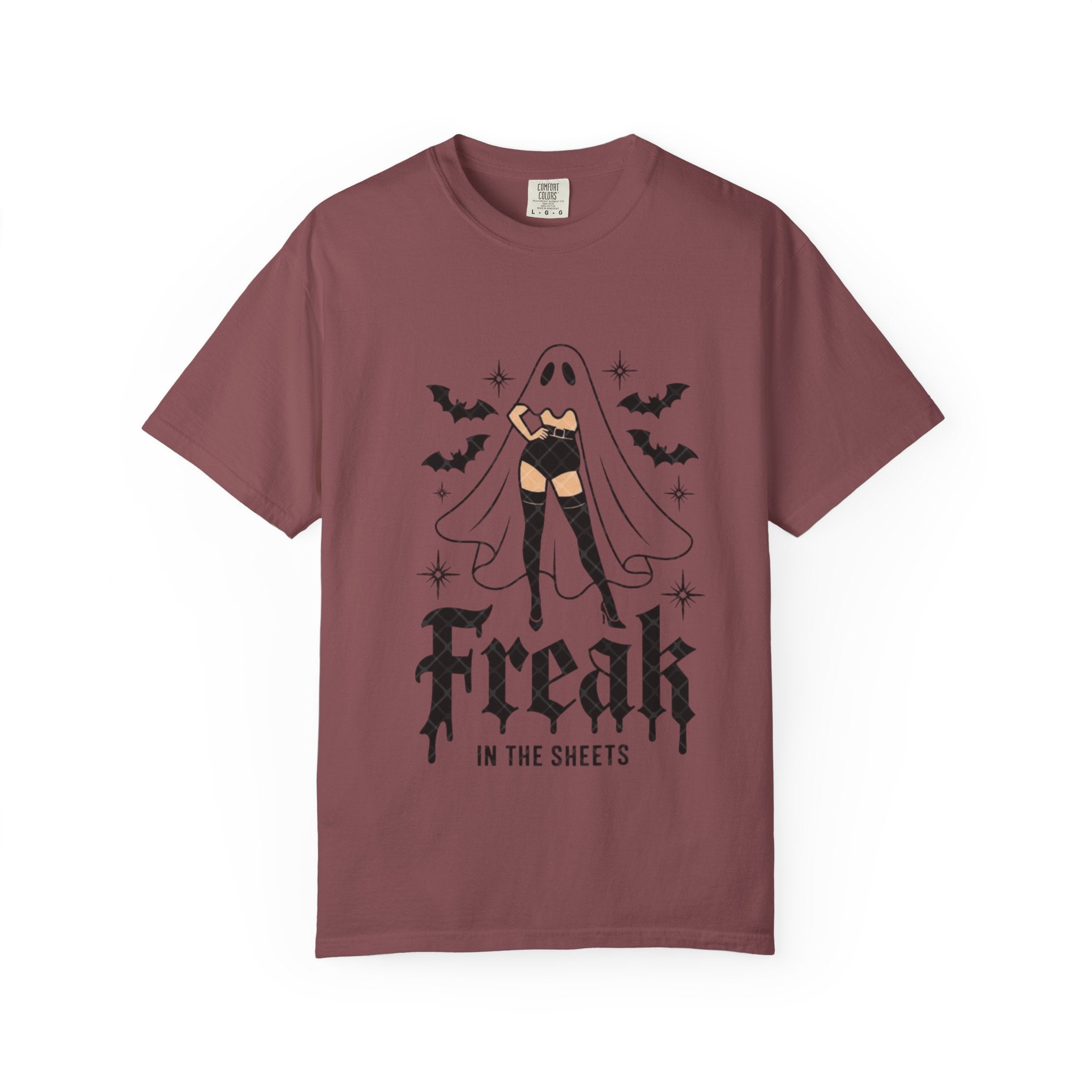 Freaky Halloween Unisex T-Shirt | Spooky Vibes, Ghost Design, Fall Fashion, Halloween Party, Gift for Her - Metamorphosis Creations