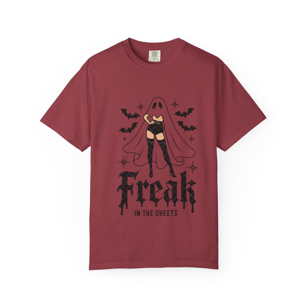 Freaky Halloween Unisex T-Shirt | Spooky Vibes, Ghost Design, Fall Fashion, Halloween Party, Gift for Her - Metamorphosis Creations