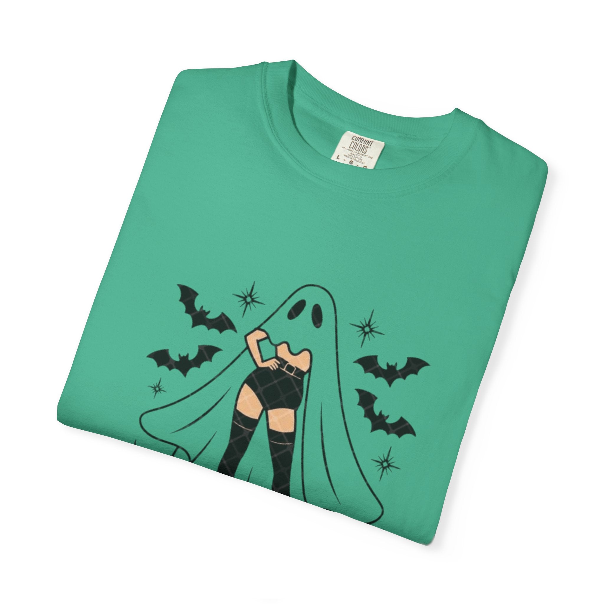 Freaky Halloween Unisex T-Shirt | Spooky Vibes, Ghost Design, Fall Fashion, Halloween Party, Gift for Her - Metamorphosis Creations
