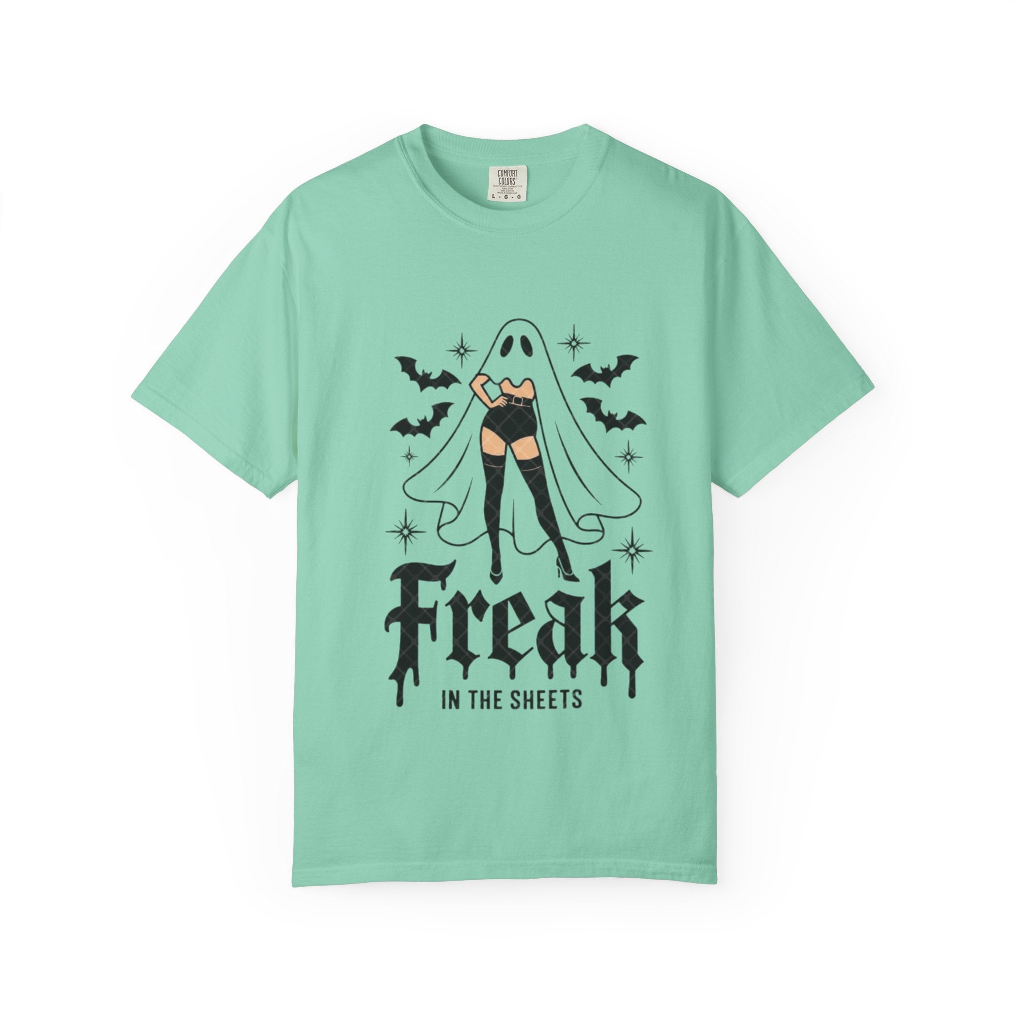 Freaky Halloween Unisex T-Shirt | Spooky Vibes, Ghost Design, Fall Fashion, Halloween Party, Gift for Her - Metamorphosis Creations
