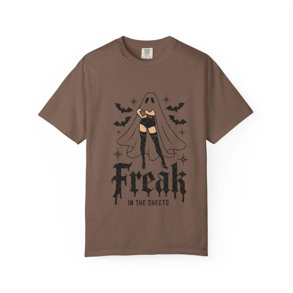 Freaky Halloween Unisex T-Shirt | Spooky Vibes, Ghost Design, Fall Fashion, Halloween Party, Gift for Her - Metamorphosis Creations