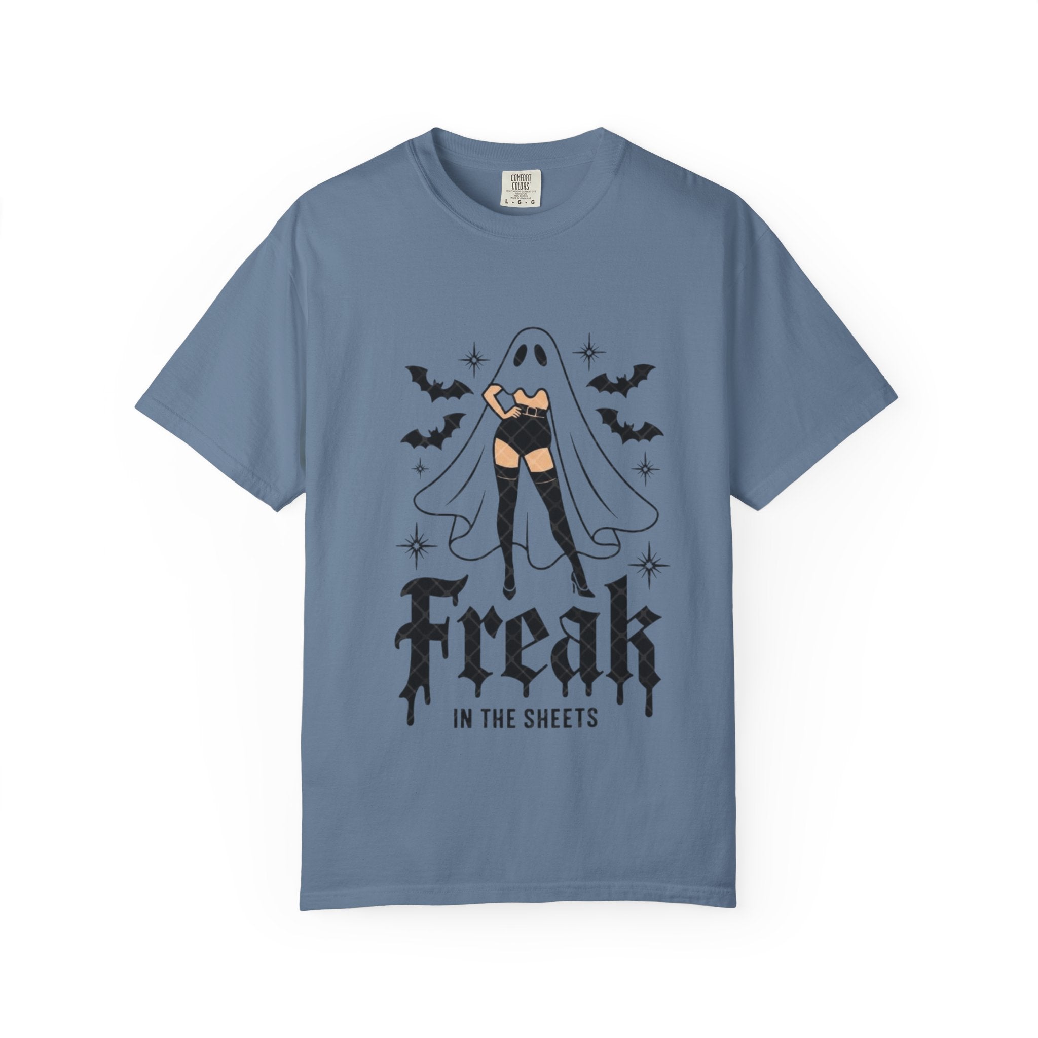 Freaky Halloween Unisex T-Shirt | Spooky Vibes, Ghost Design, Fall Fashion, Halloween Party, Gift for Her - Metamorphosis Creations