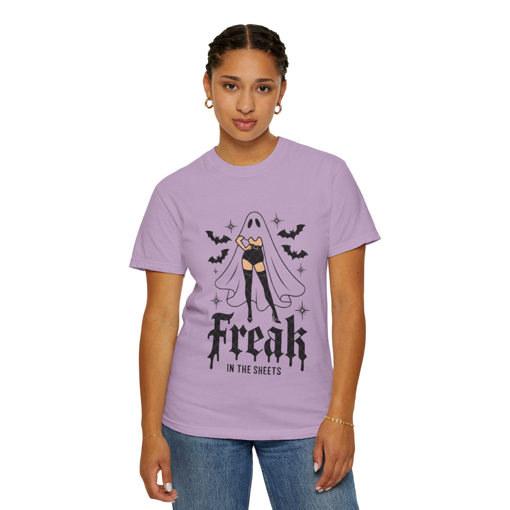 Freaky Halloween Unisex T-Shirt | Spooky Vibes, Ghost Design, Fall Fashion, Halloween Party, Gift for Her - Metamorphosis Creations