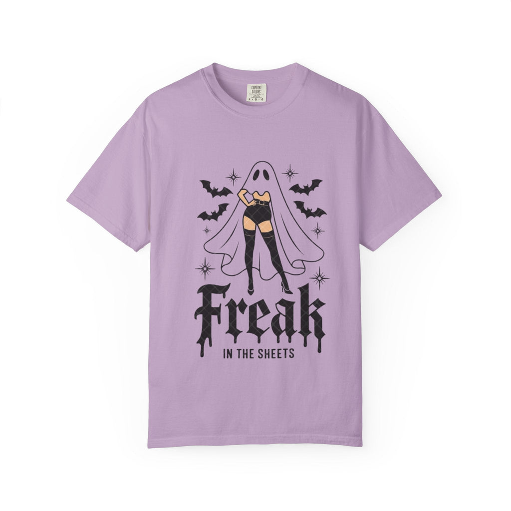 Freaky Halloween Unisex T-Shirt | Spooky Vibes, Ghost Design, Fall Fashion, Halloween Party, Gift for Her - Metamorphosis Creations