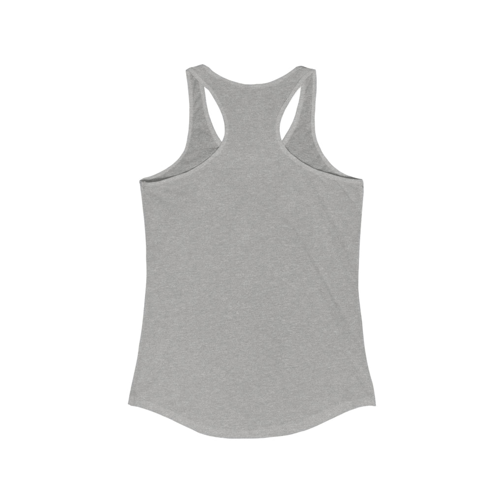 Fuerza, Belleza y Mensaje con Propósito. Cozy Coffee Vibes Racerback Tank | Gift for Coffee Lovers, Casual Wear, Summer Top, Music Inspired Apparel, Beachwear - Metamorphosis Creations