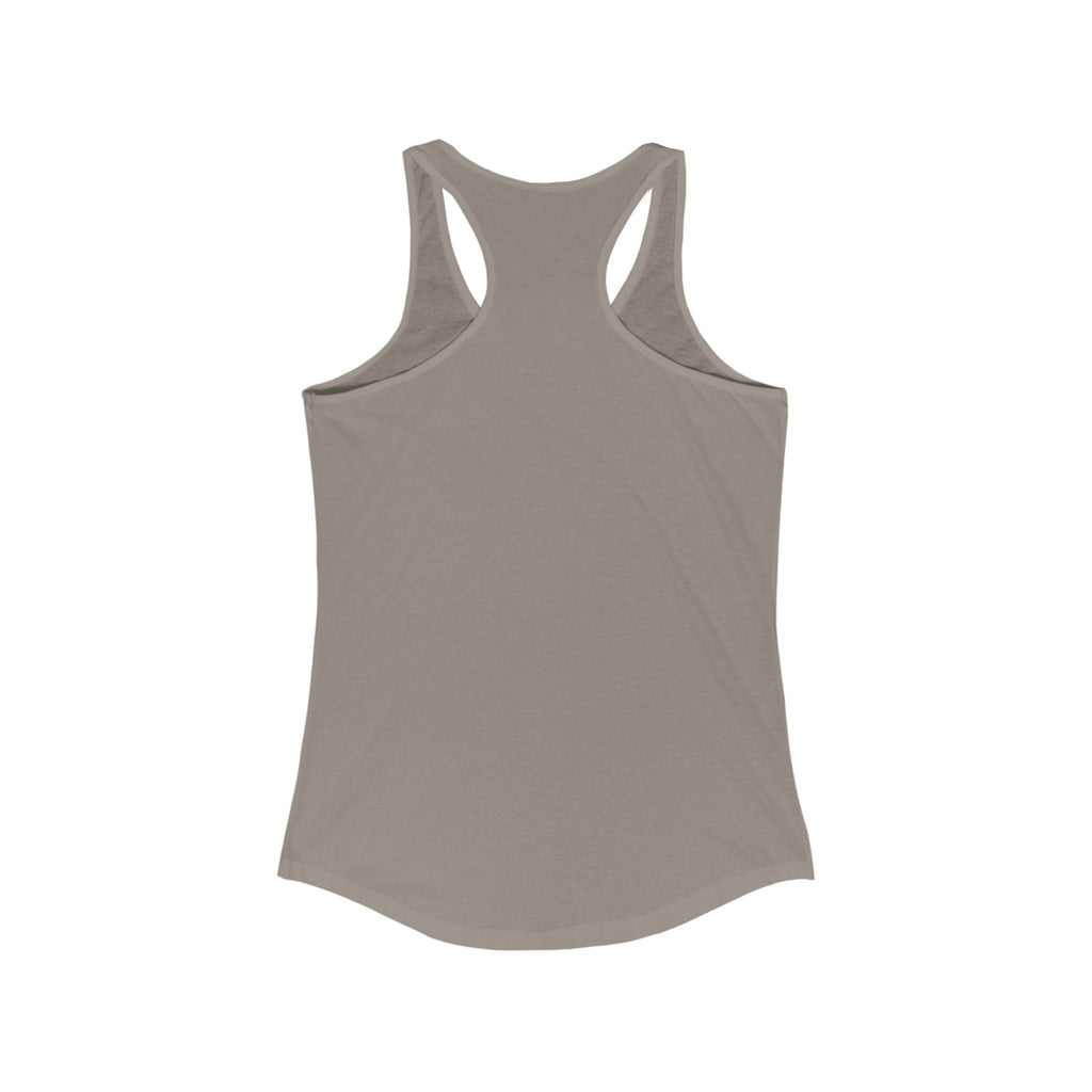 Fuerza, Belleza y Mensaje con Propósito. Cozy Coffee Vibes Racerback Tank | Gift for Coffee Lovers, Casual Wear, Summer Top, Music Inspired Apparel, Beachwear - Metamorphosis Creations
