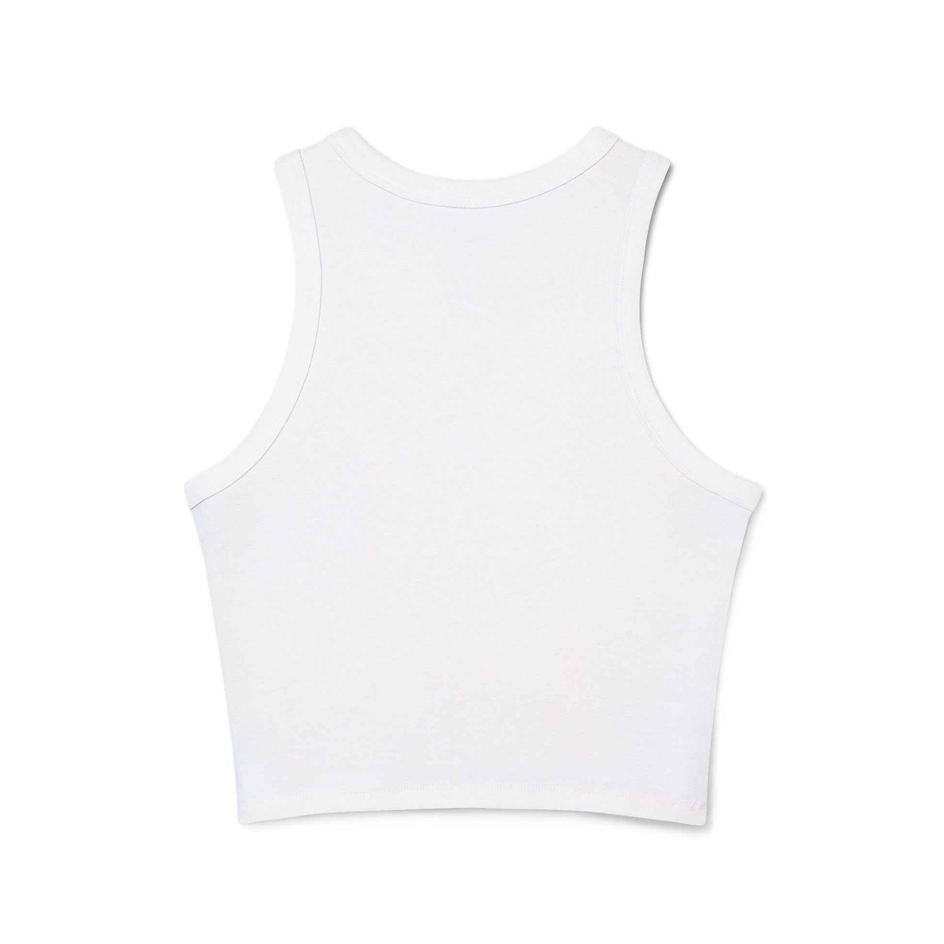 Fuerza, Belleza y Mensaje con Propósito Inspirational Women's Racer Tank Top, Motivational Fitness Shirt, Summer Casual Wear, Gift for Her, Comfortable Activewear, Gym Top - Metamorphosis Creations